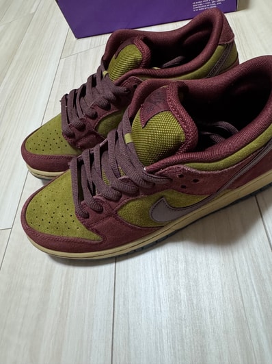 Nike SB Dunk Low Pro "Dark Team Red and Olive Flak"