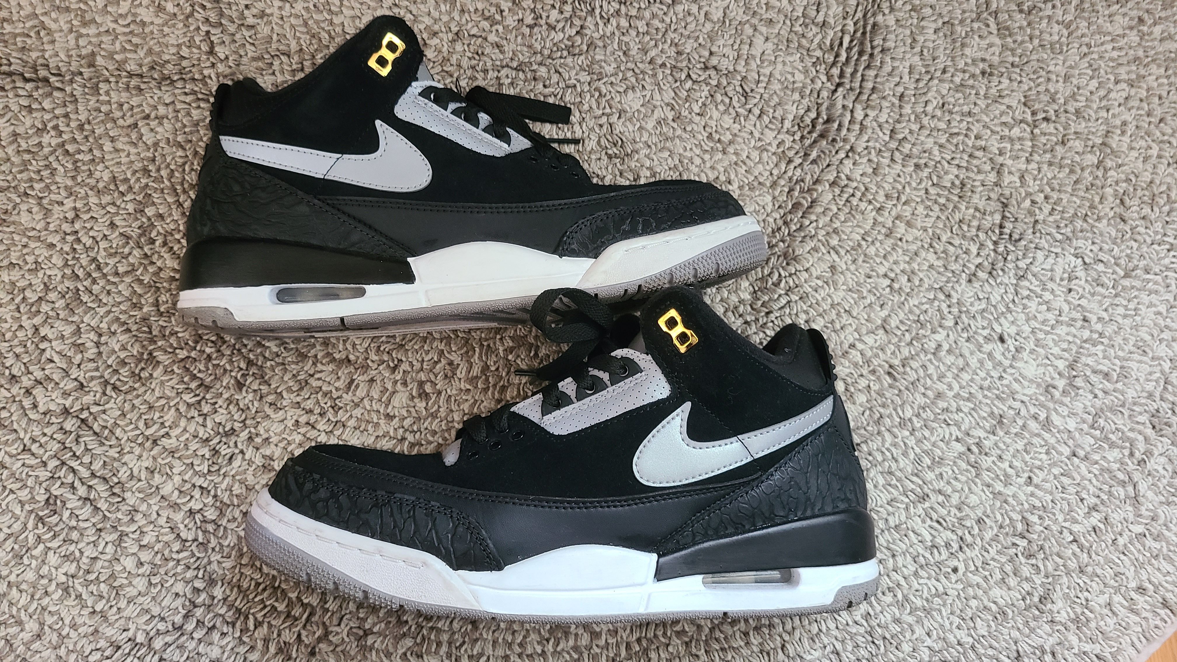 Nike Air Jordan 3 Retro Tinker "Black/Cement Grey"