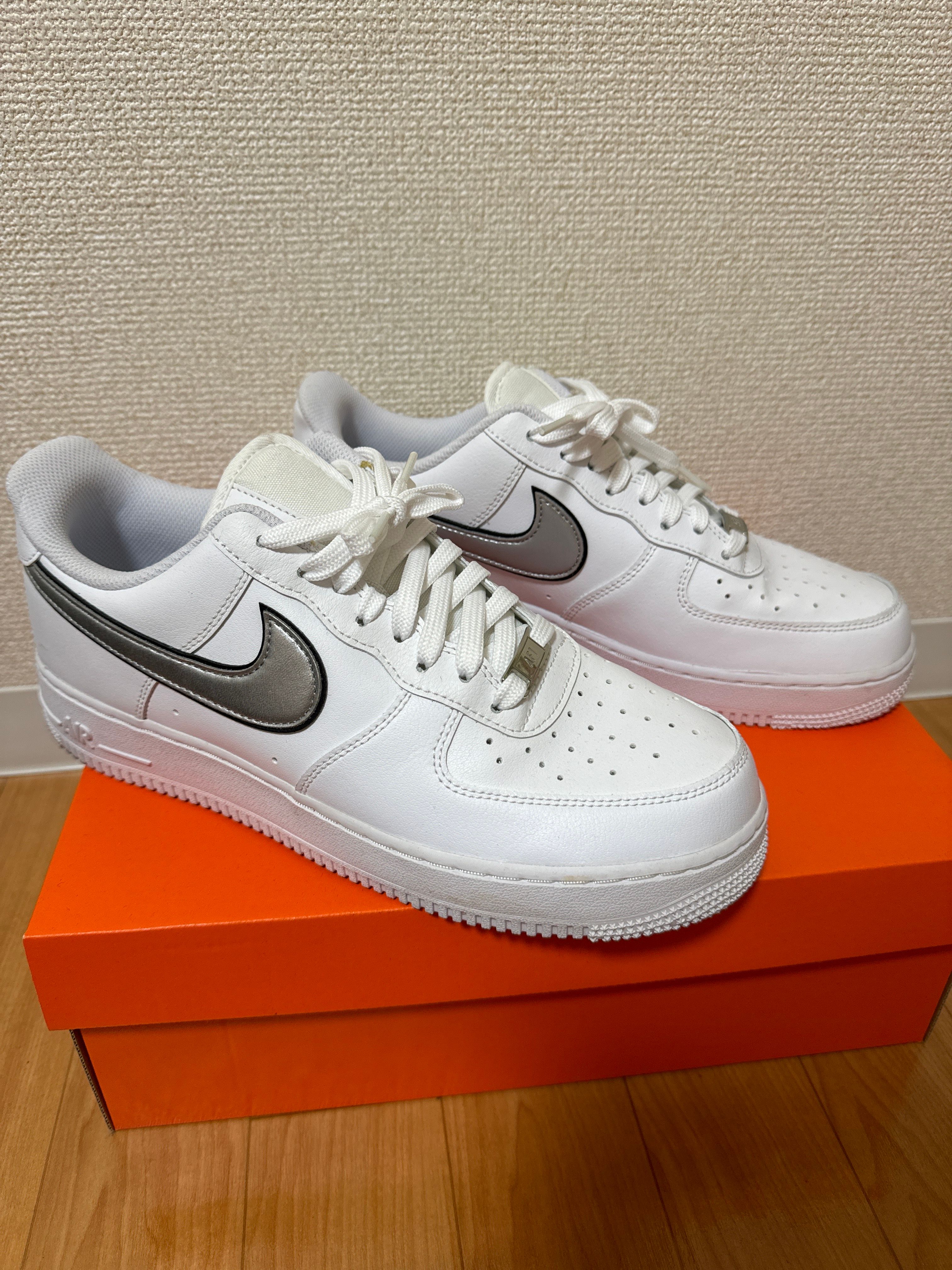 Nike Women's Air Force 1 Low "Silver Swooshes"