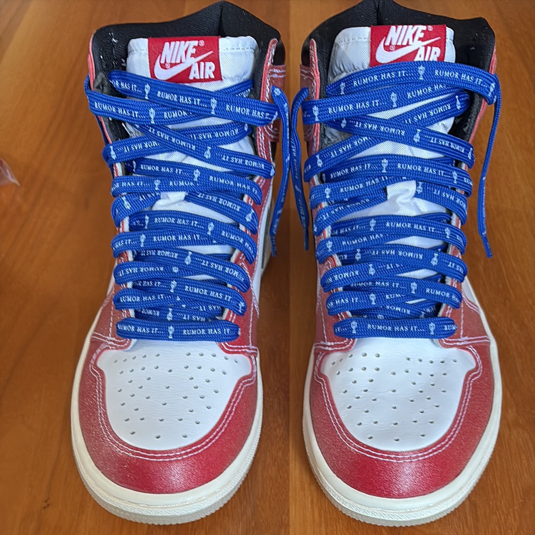 Trophy Room × Nike Air Jordan 1 Retro High "Chicago" (Friends and Family) (Blue Laces)