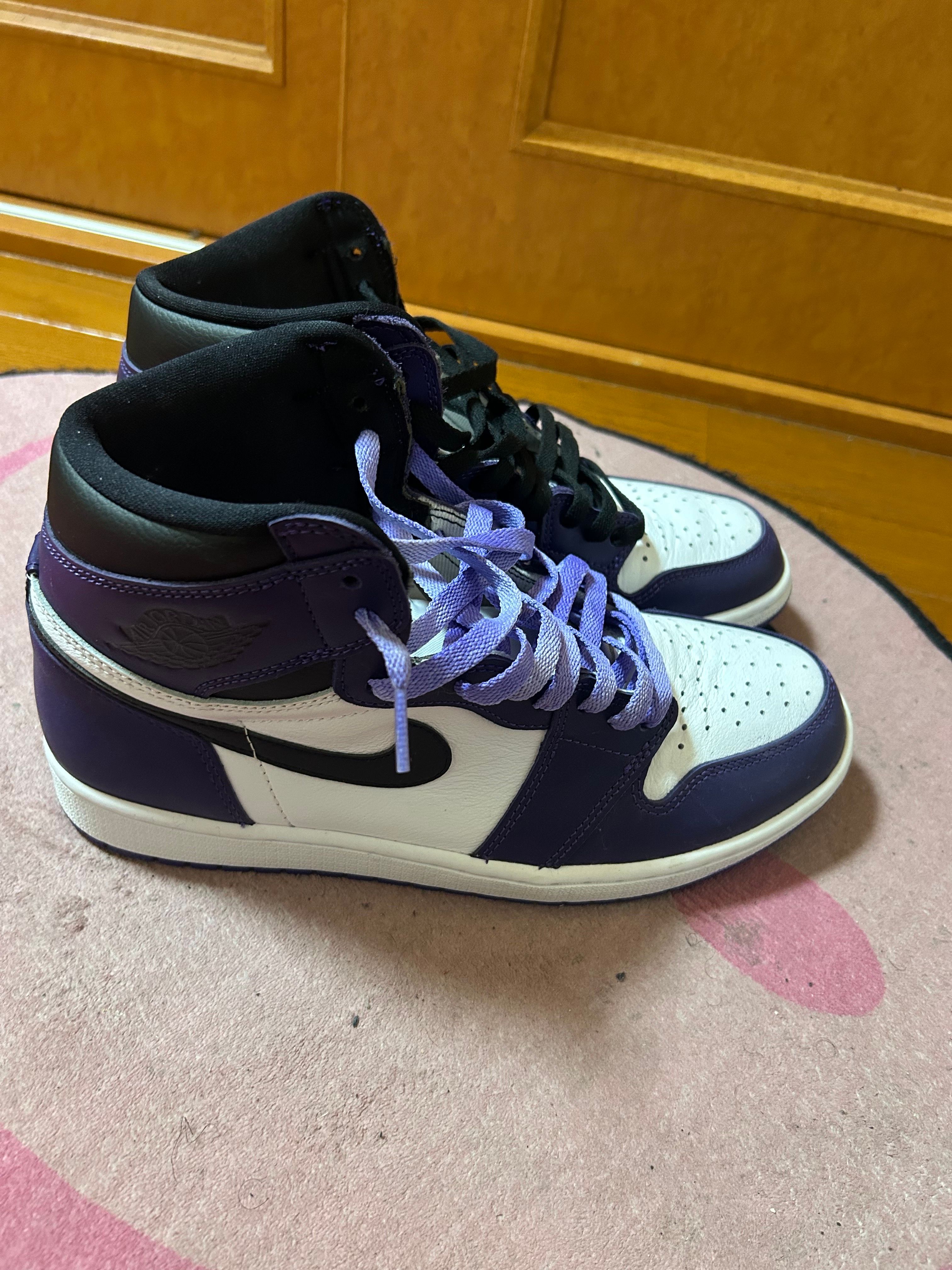 Nike Air Jordan 1 Retro High OG "Court Purple White/Black" (2020)   