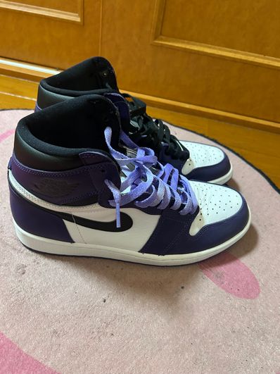 Nike Air Jordan 1 Retro High OG "Court Purple White/Black" (2020)