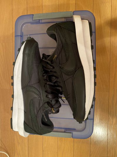 sacai × Nike LDV Waffle "Triple Black"