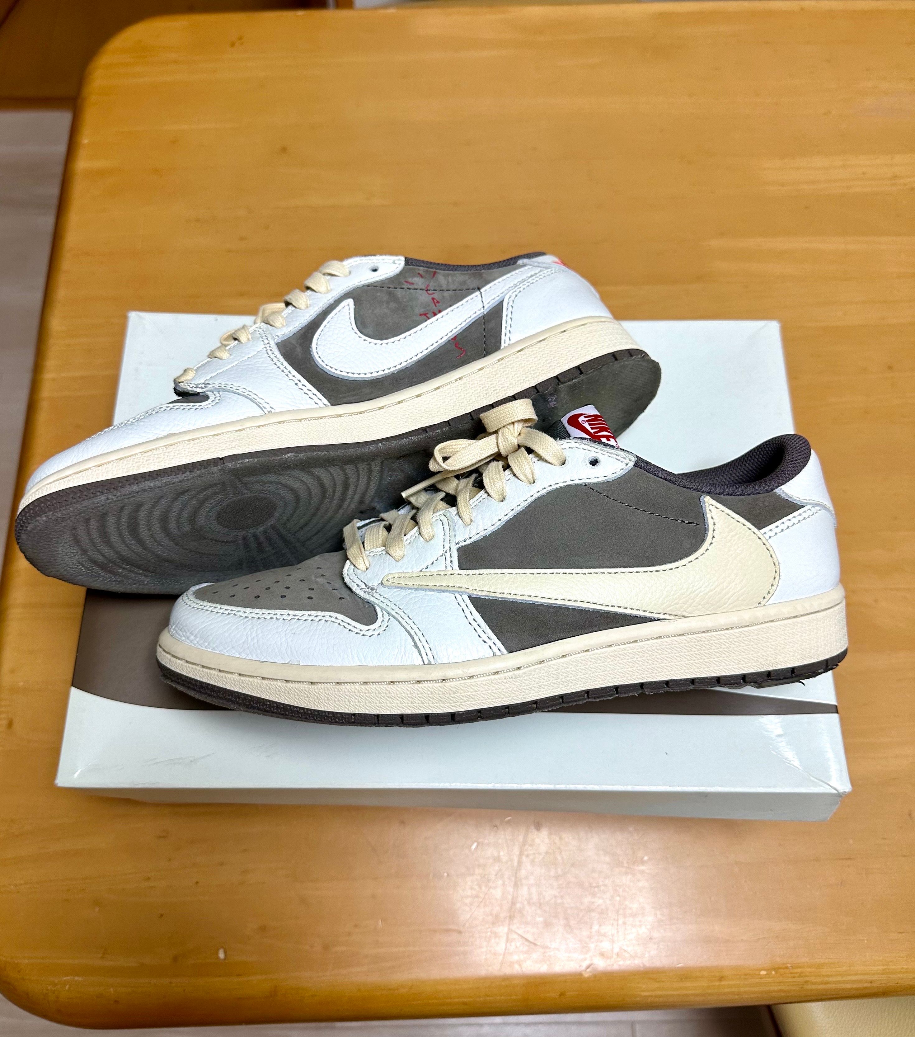 Travis Scott × Nike Air Jordan 1 Low OG SP "Reverse Mocha/Sail and Ridgerock"