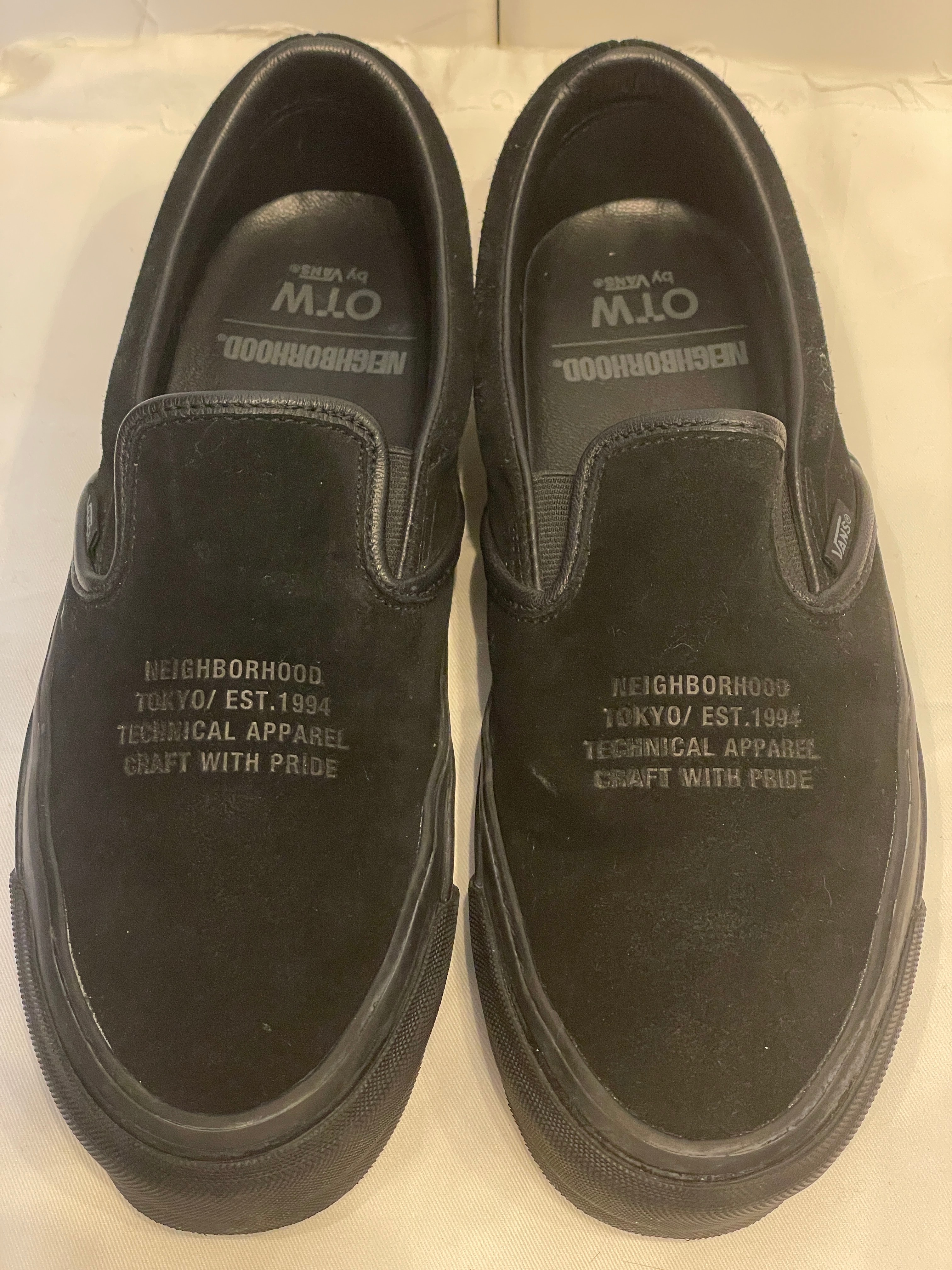 NEIGHBORHOOD × OTW by Vans Classic Slip-On 98 "Black"