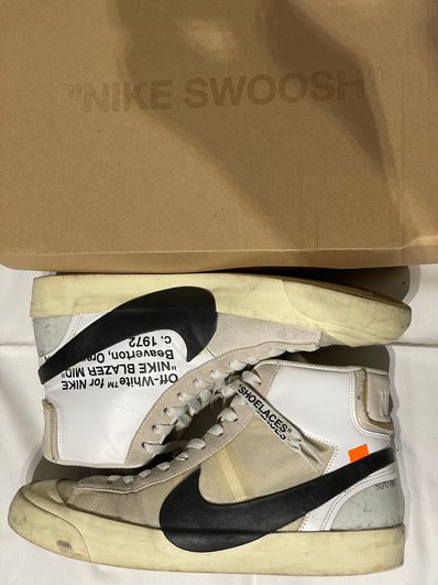 Off-White × Nike The Ten Blazer Mid "White"