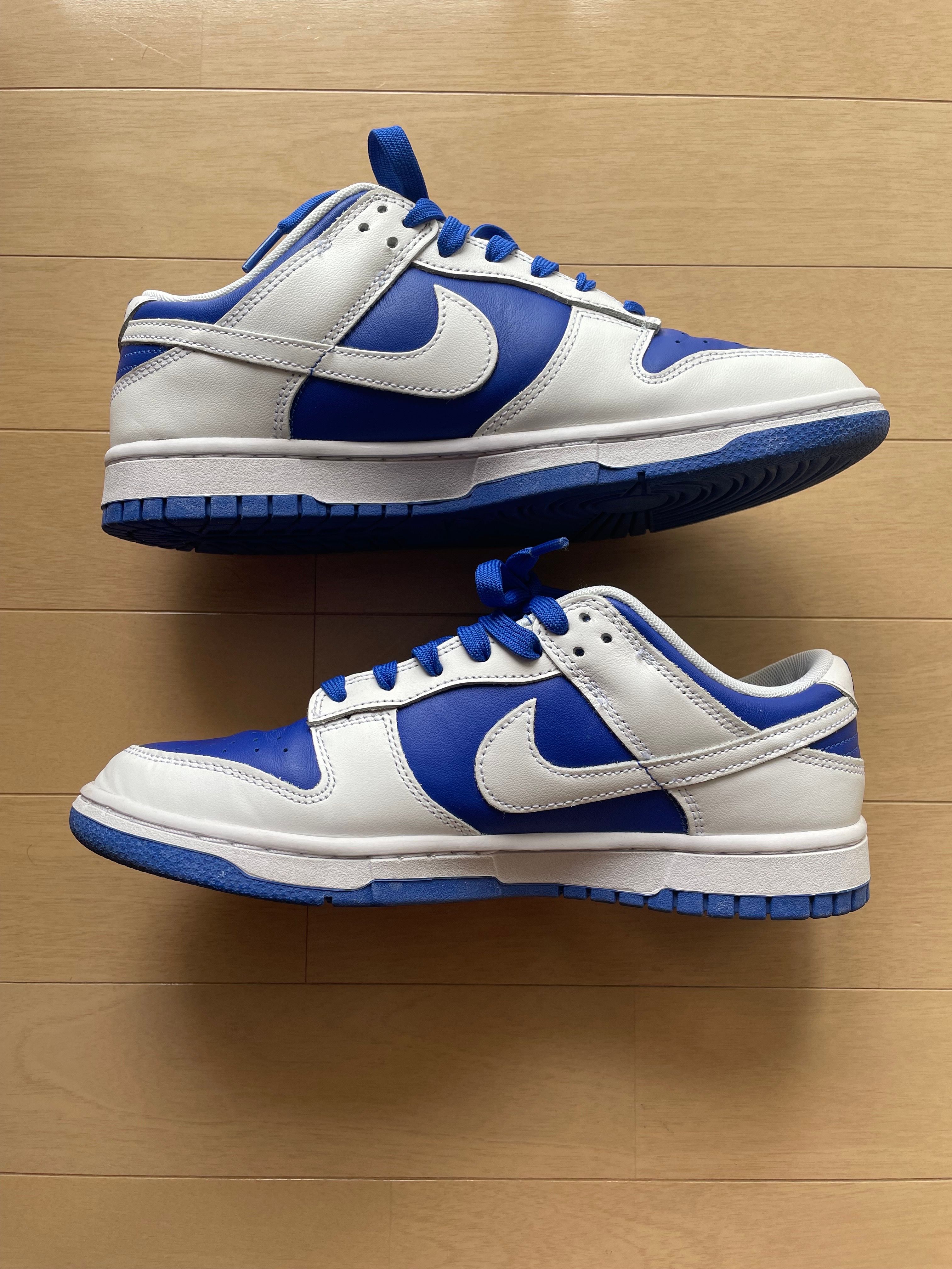 Nike Dunk Low Retro "Racer Blue and White"