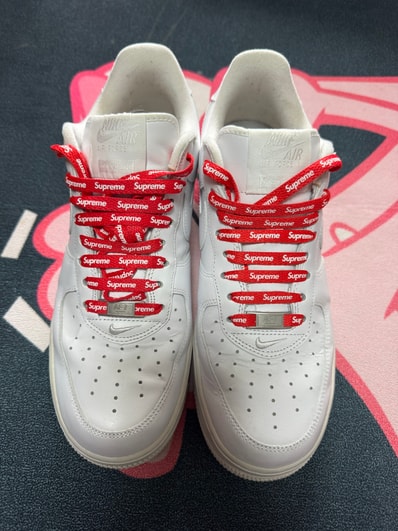 Supreme × Nike Air Force 1 Low "White"