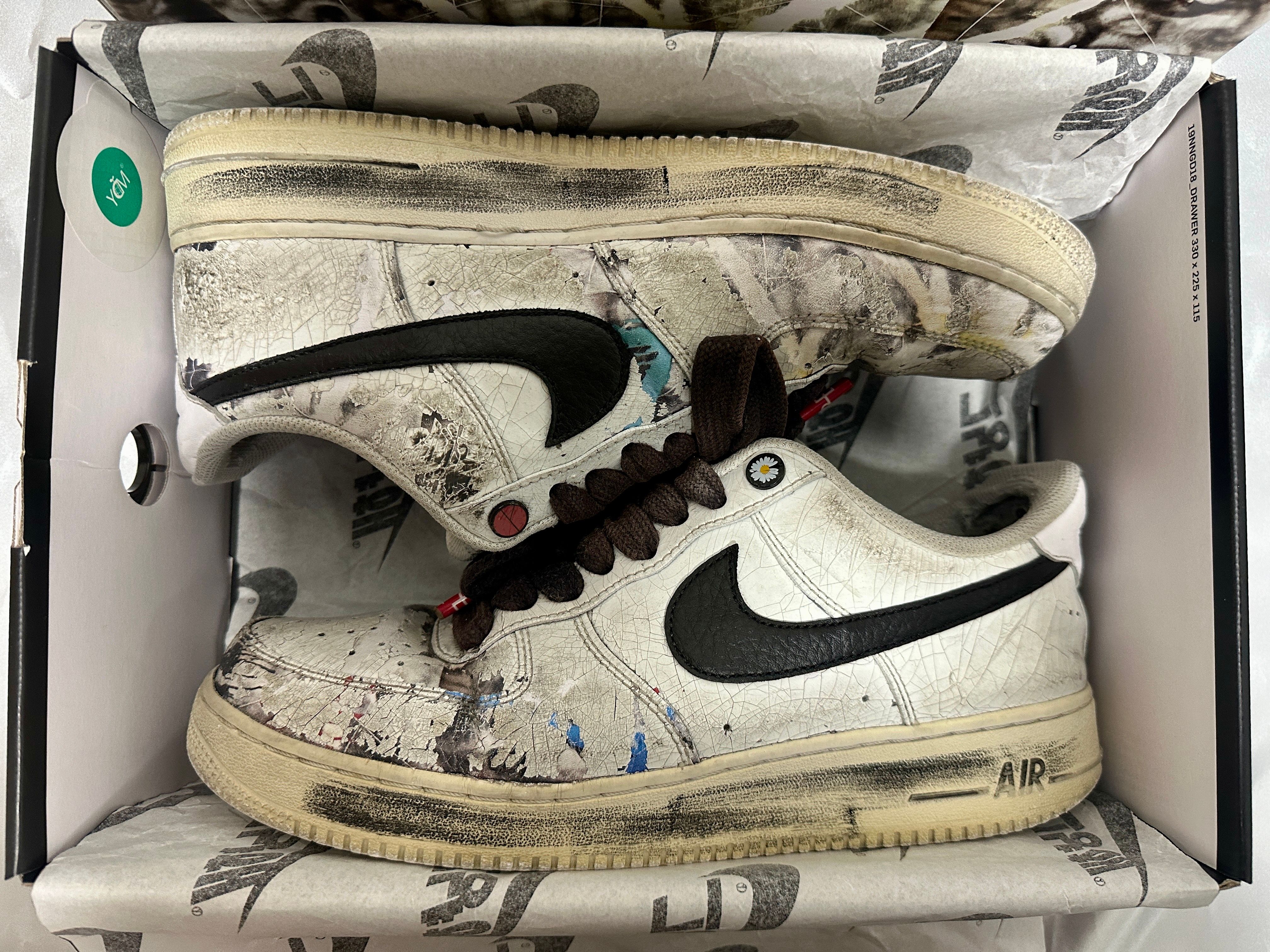 PEACEMINUSONE × Nike Air Force 1 Low "Para-noise/White/Black" / G-DRAGON