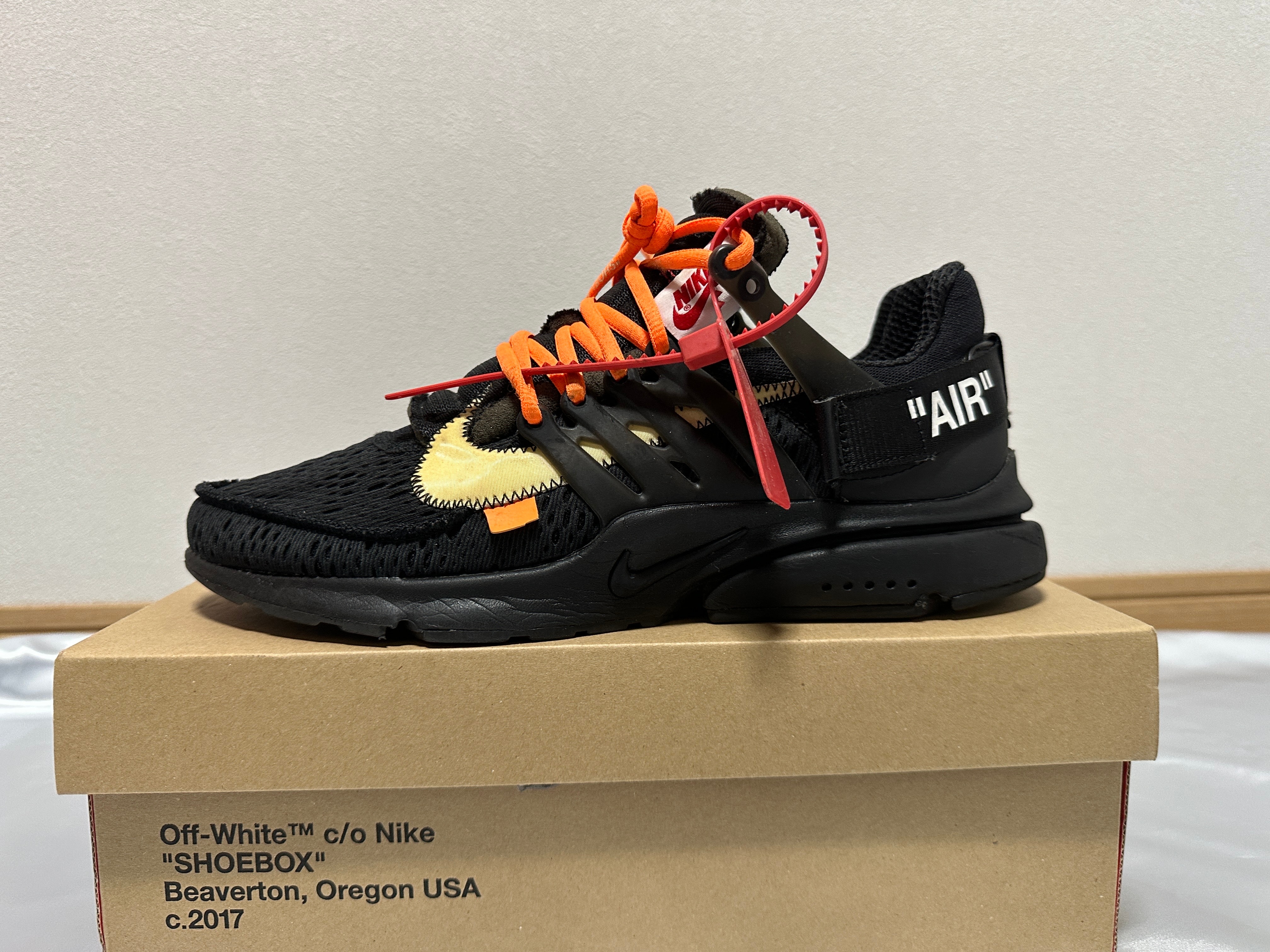 Off-White × Nike Air Presto "Black"