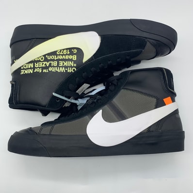 Off-White × Nike Blazer Studio Mid "Grim Reaper"