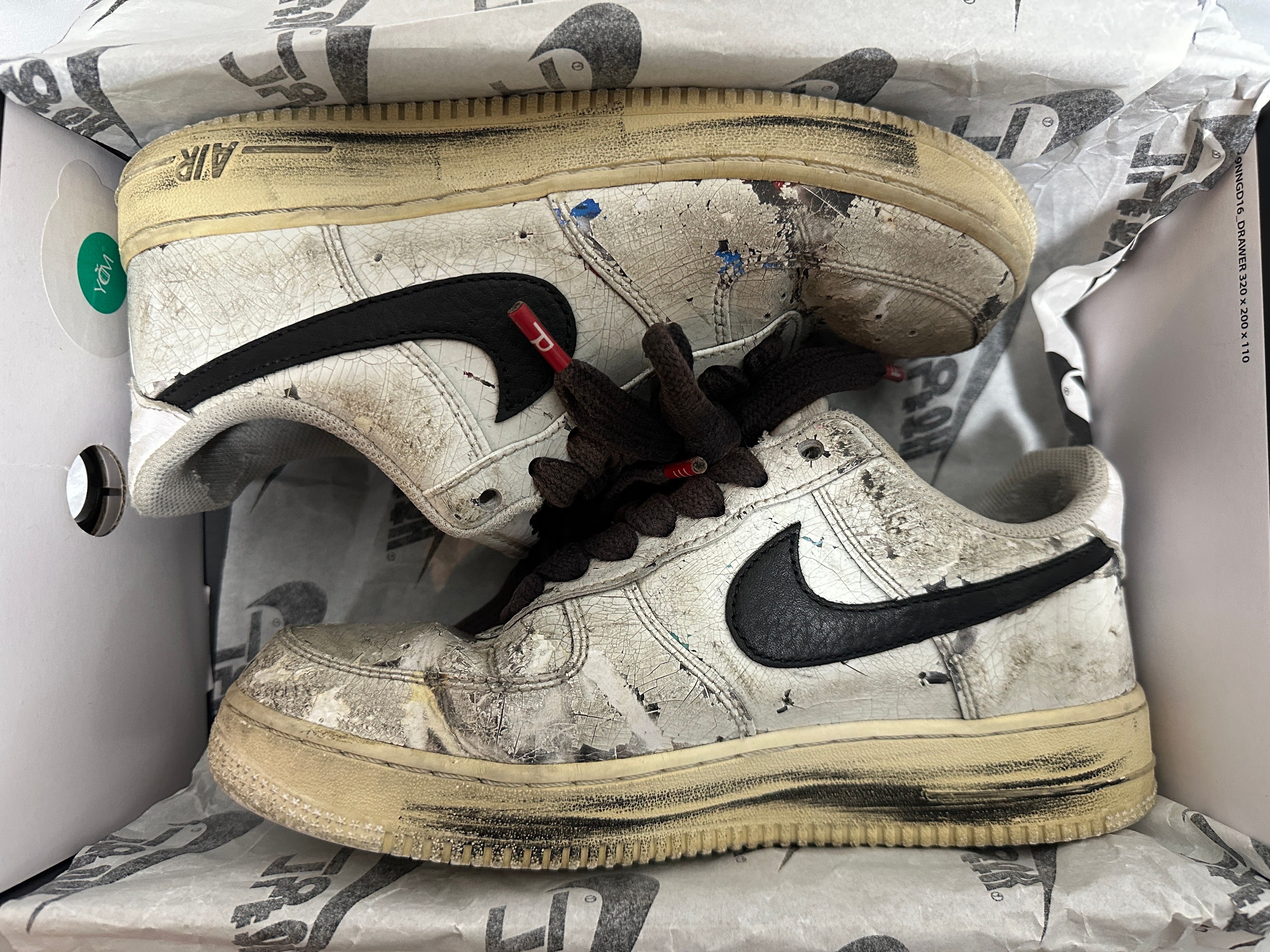 PEACEMINUSONE × Nike Air Force 1 Low "Para-noise/White/Black" / G-DRAGON