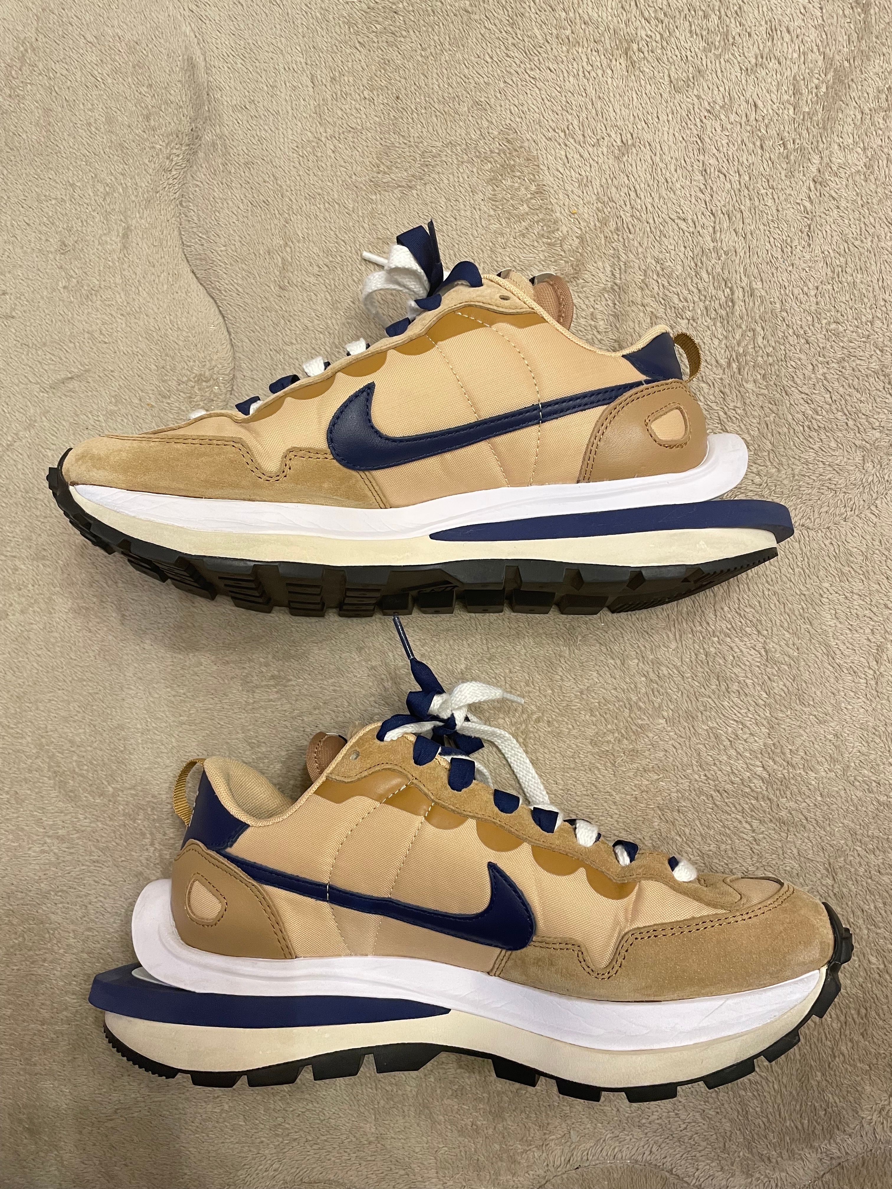 Sacai × Nike Vapor Waffle "Sesame And Blue Void"