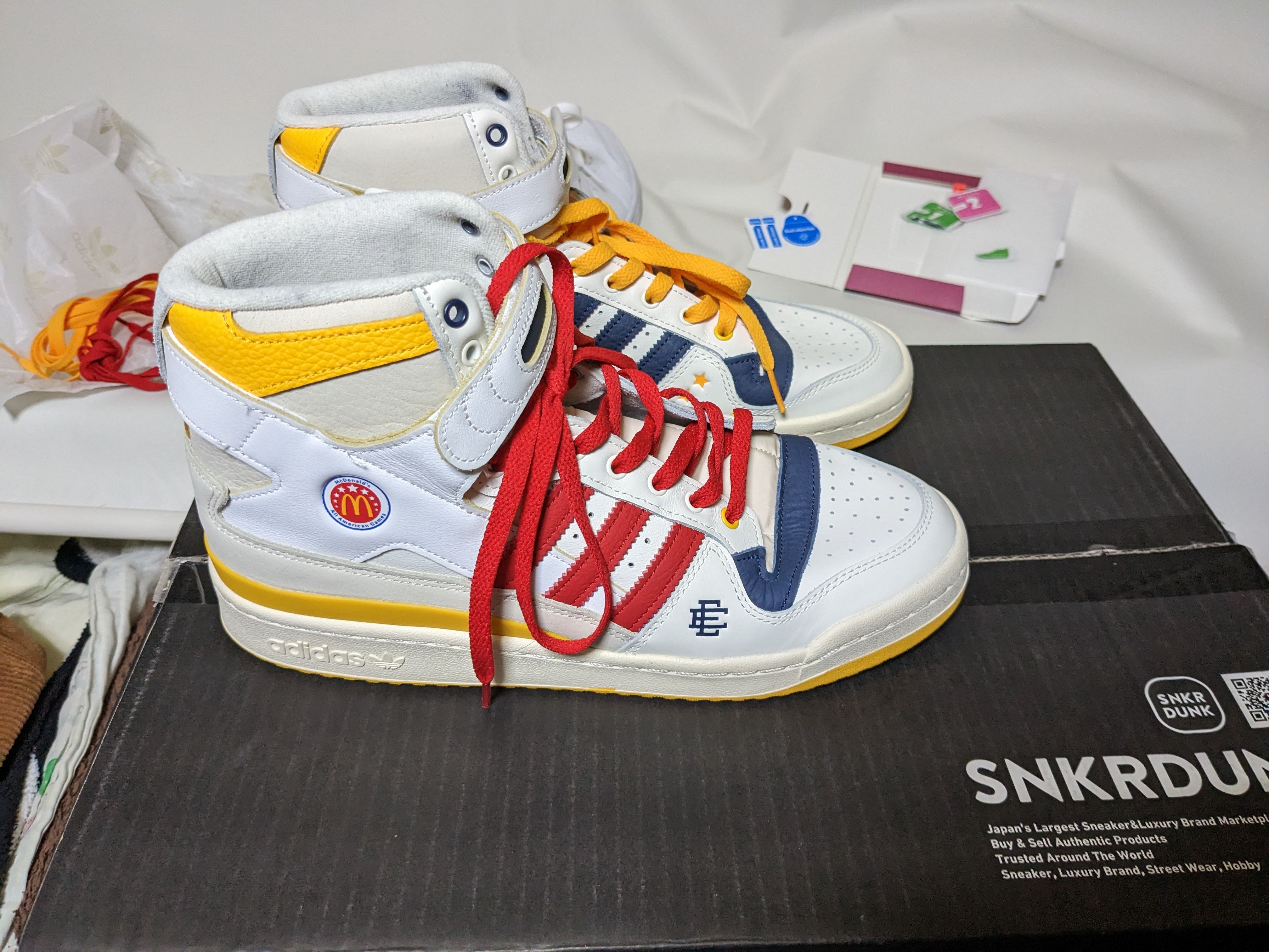 Eric Emanuel × adidas originals Forum 84 High "McDonald’s All-American Games"