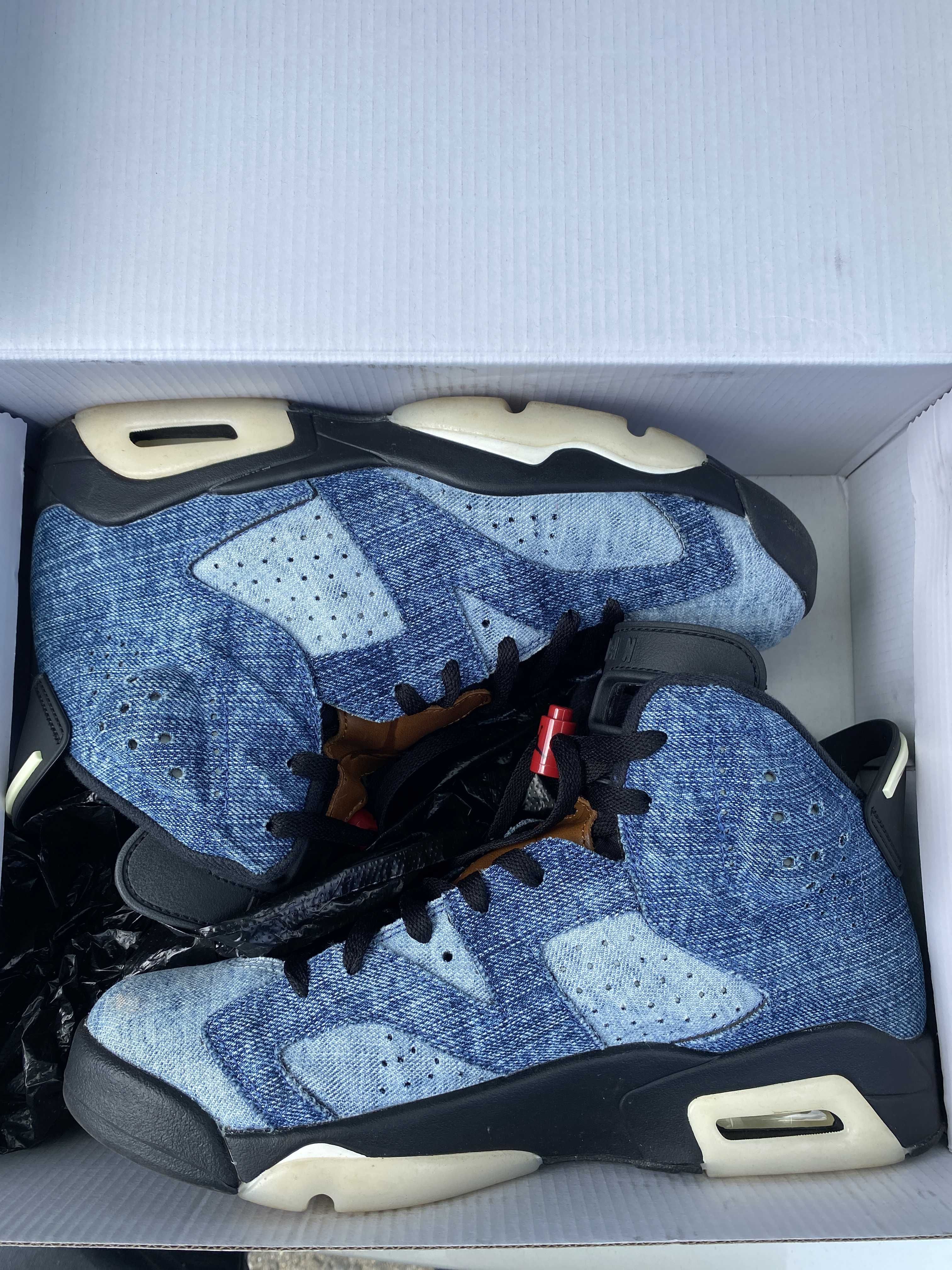 NIKE AIR JORDAN 6 "WASHED DENIM"