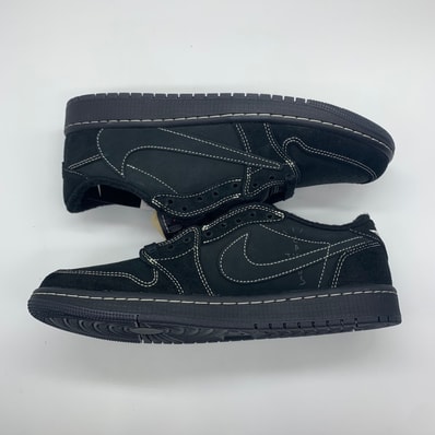 Travis Scott × Nike Air Jordan 1 Low OG SP "Black Phantom"