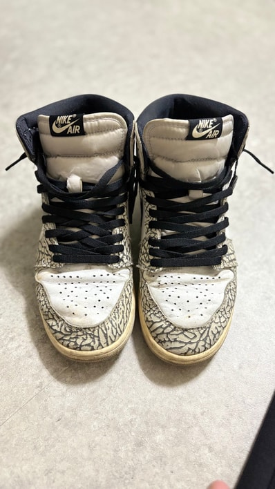 Nike Air Jordan 1 High OG "White Cement/Safari"