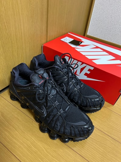 Nike Shox TL "Black/Metallic Hematite/Max Orange/Black"