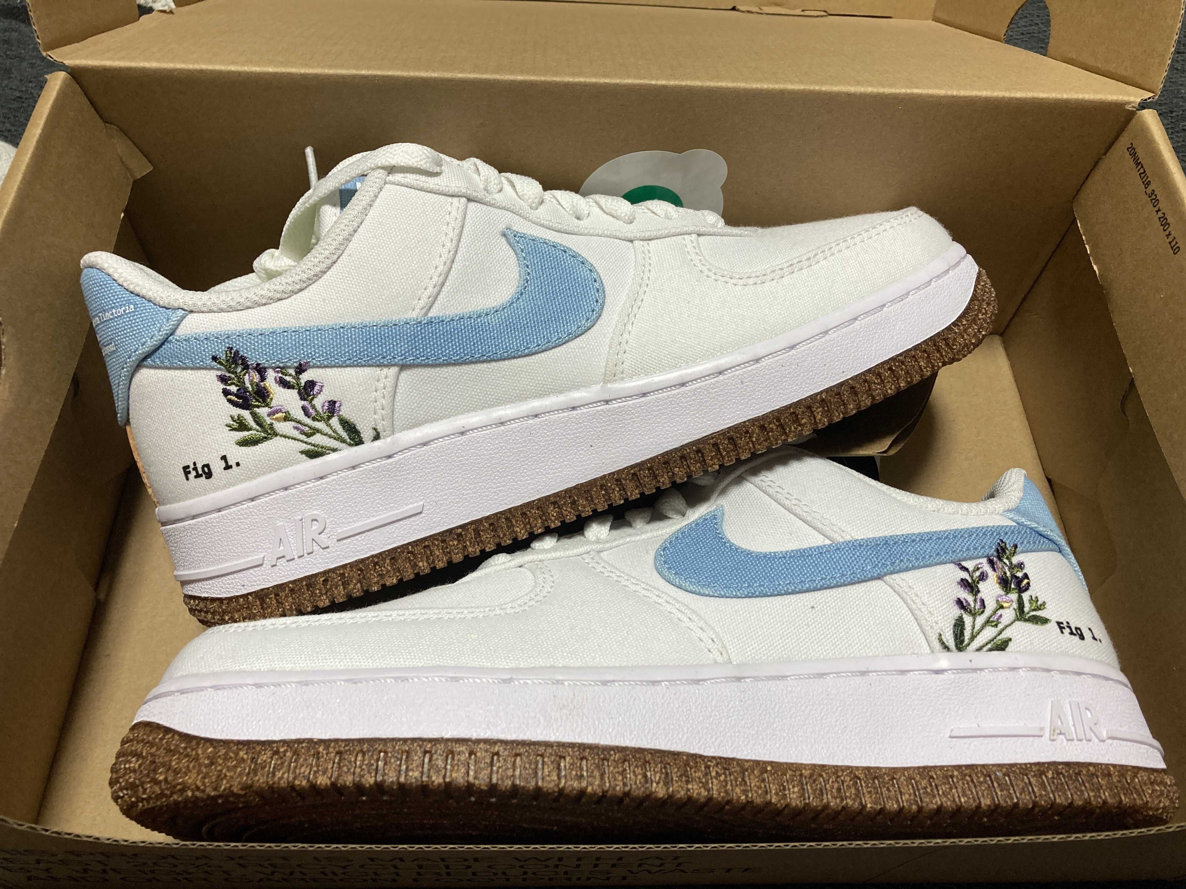 Nike Air Force 1 Low '07 LV8 "Cork Indigo"