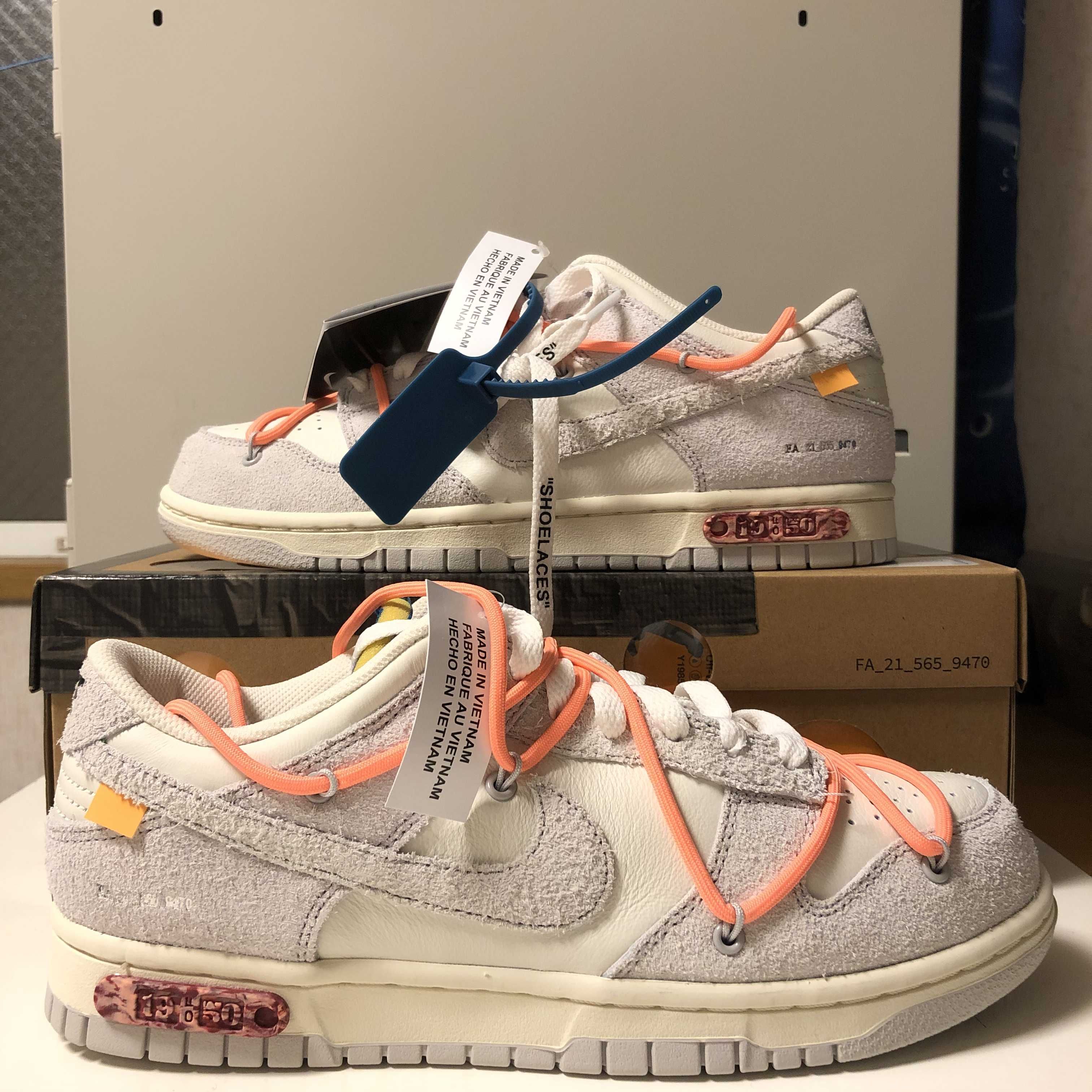 Off-White × Nike Dunk Low 1 of 50 "Lot.19" 