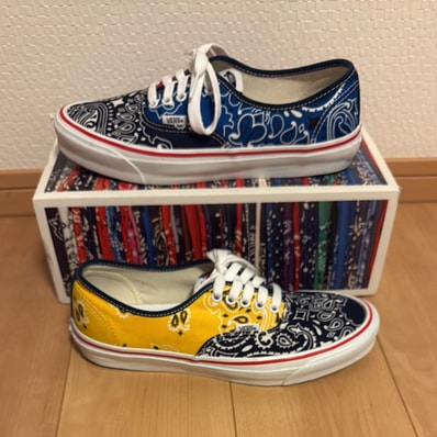 BEDWIN & THE HEARTBREAKERS × Vans OG Authentic LX "Bandana/Multi Color-A"