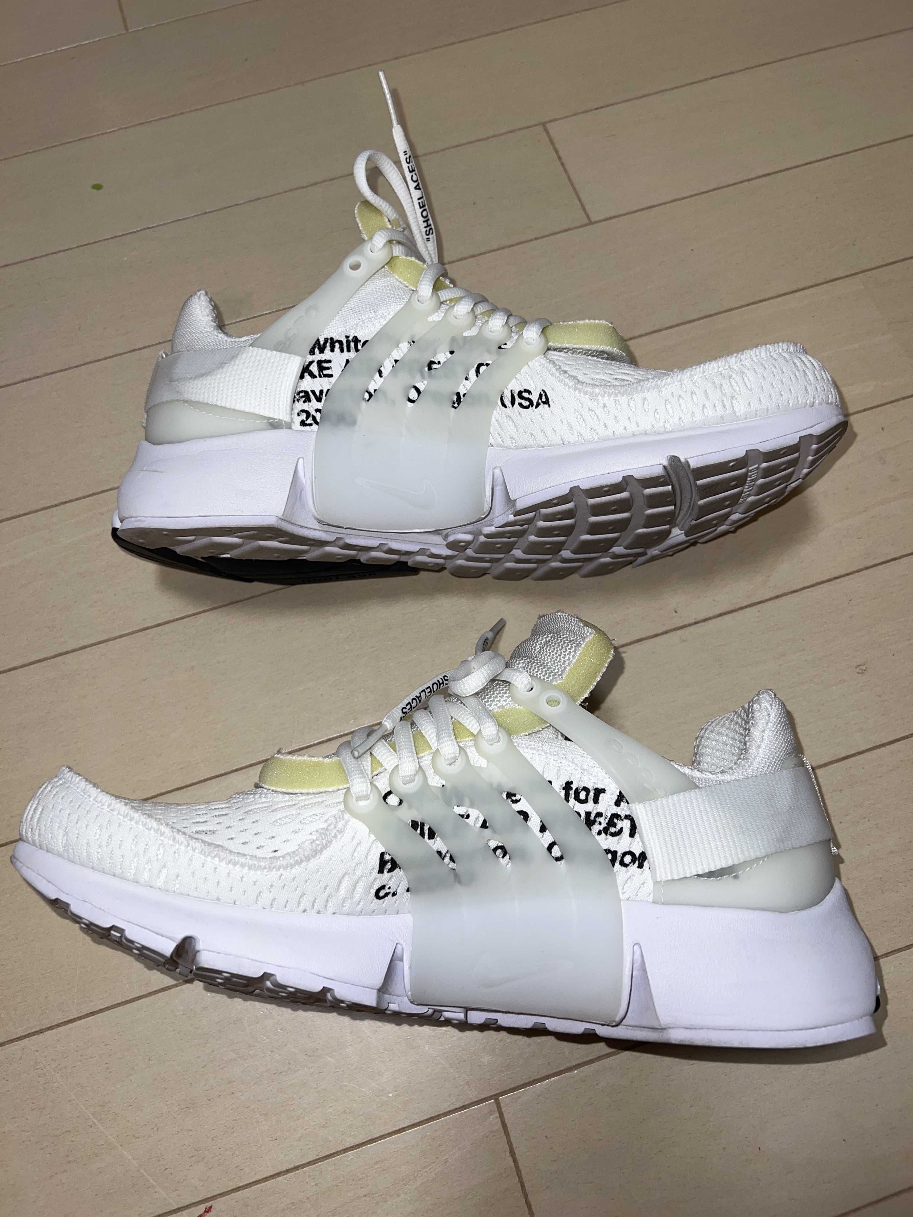 Off-White × Nike Air Presto "White/Black/Cone"