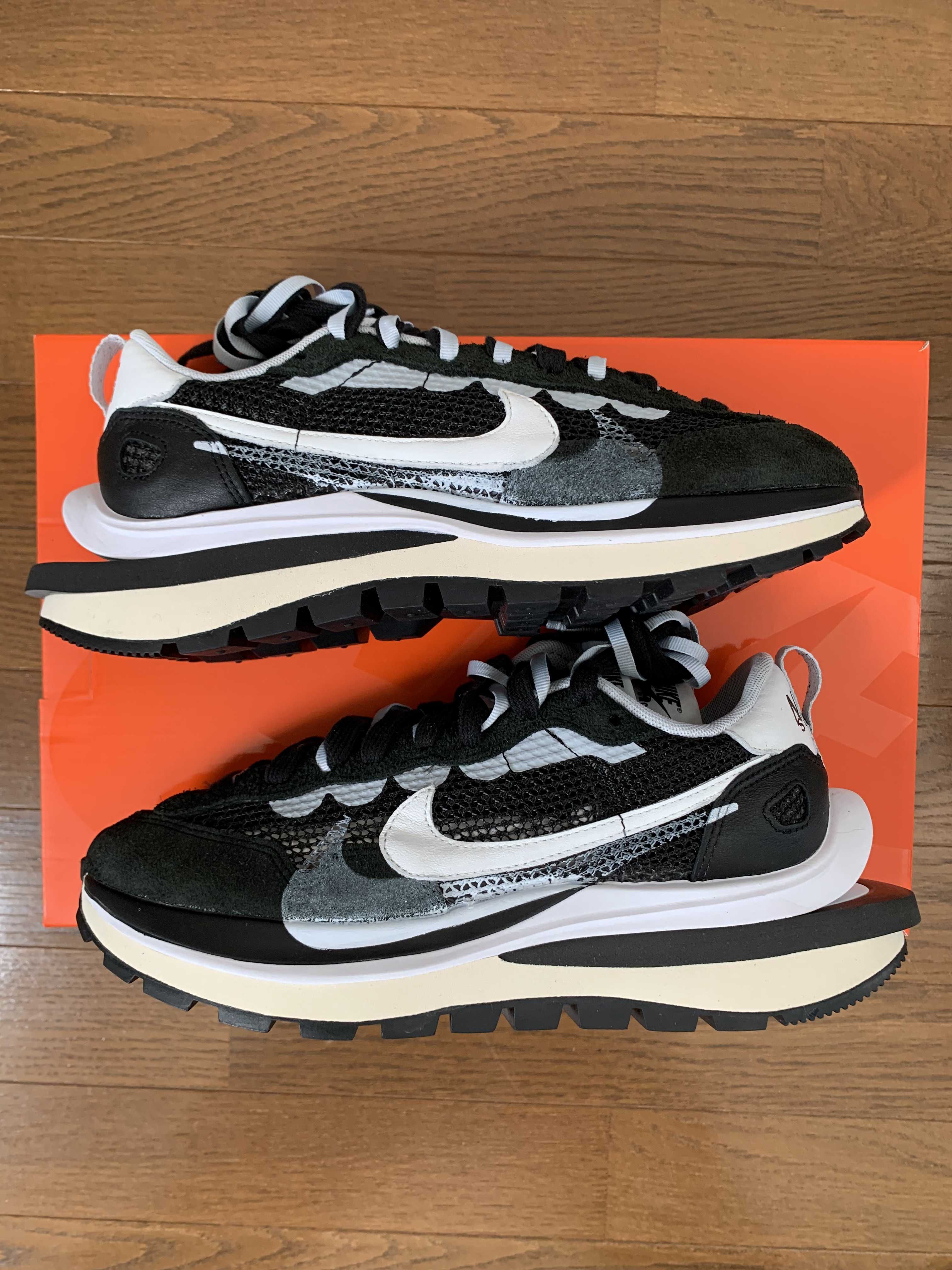 sacai × Nike Vapor Waffle "Black and White"