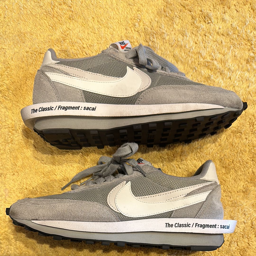 Fragment × sacai × Nike LD Waffle "Light Smoke Grey"