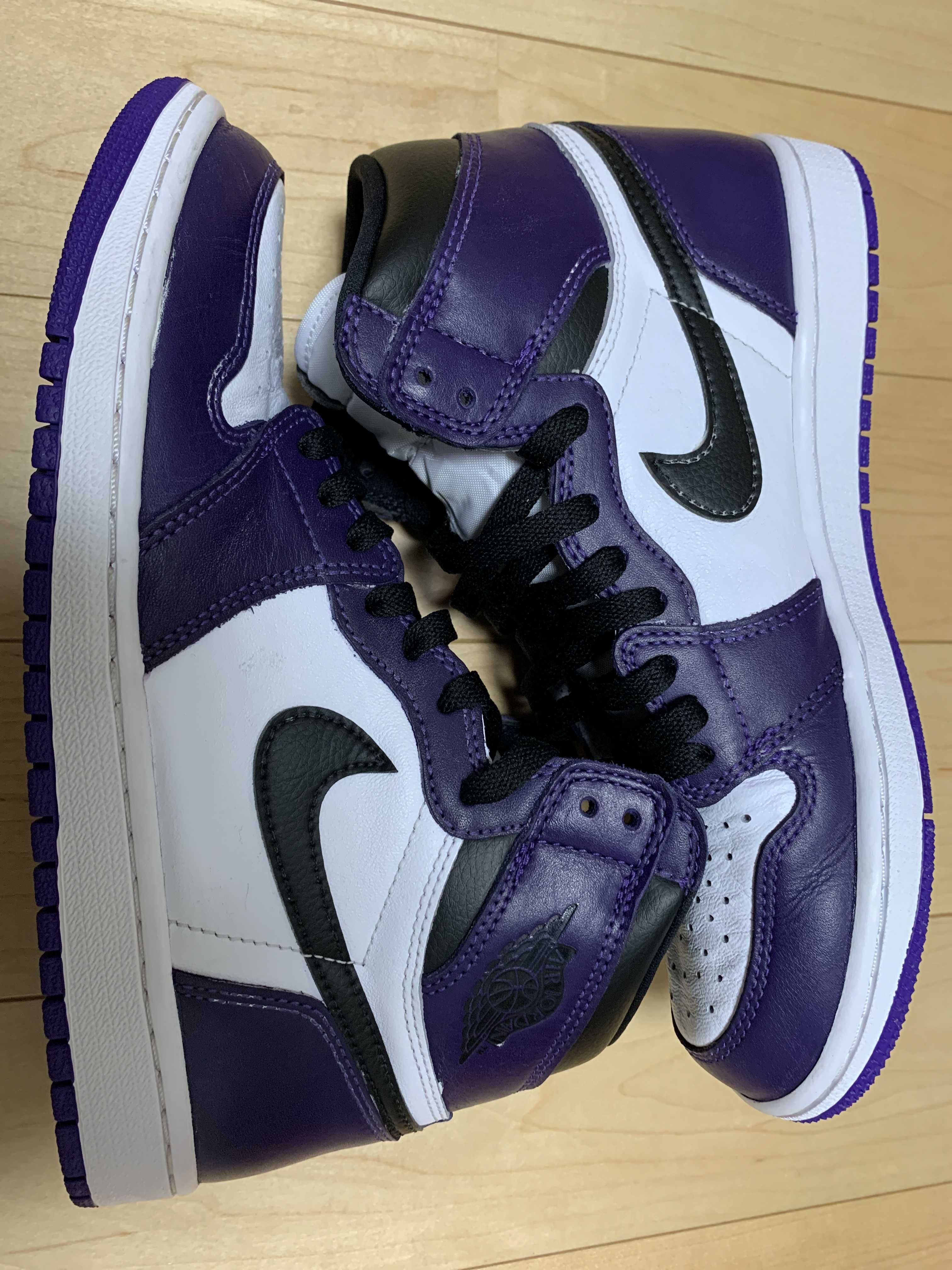 Nike Air Jordan 1 Retro High OG "Court Purple White/Black" (2020)