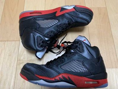 Air Jordan 5 Satin "Bred"