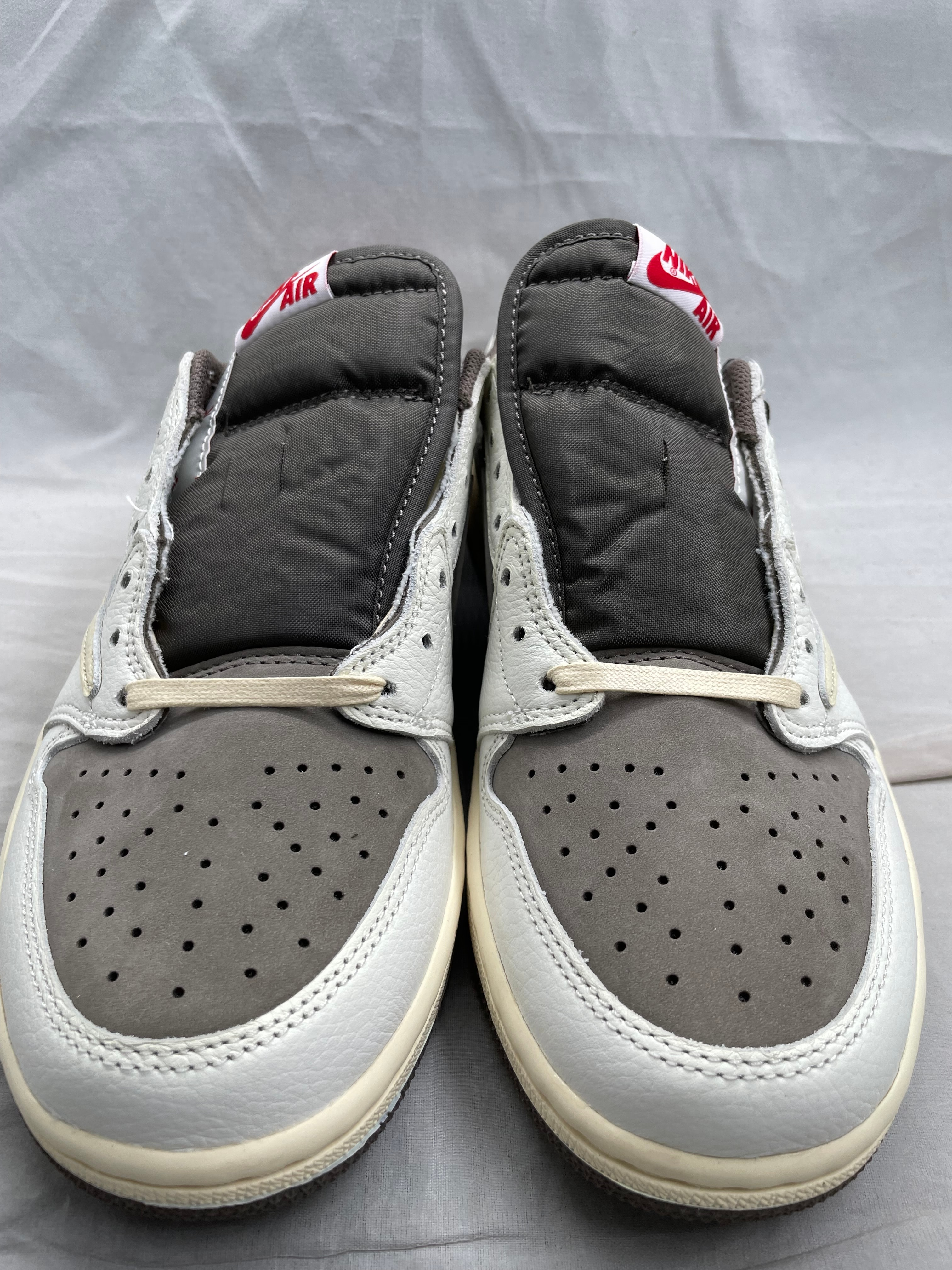 Travis Scott × Nike Air Jordan 1 Low OG SP "Reverse Mocha/Sail and Ridgerock"