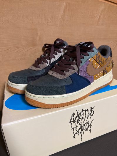 Travis Scott × Nike Air Force 1 Low Cactus Jack "Multi Color"