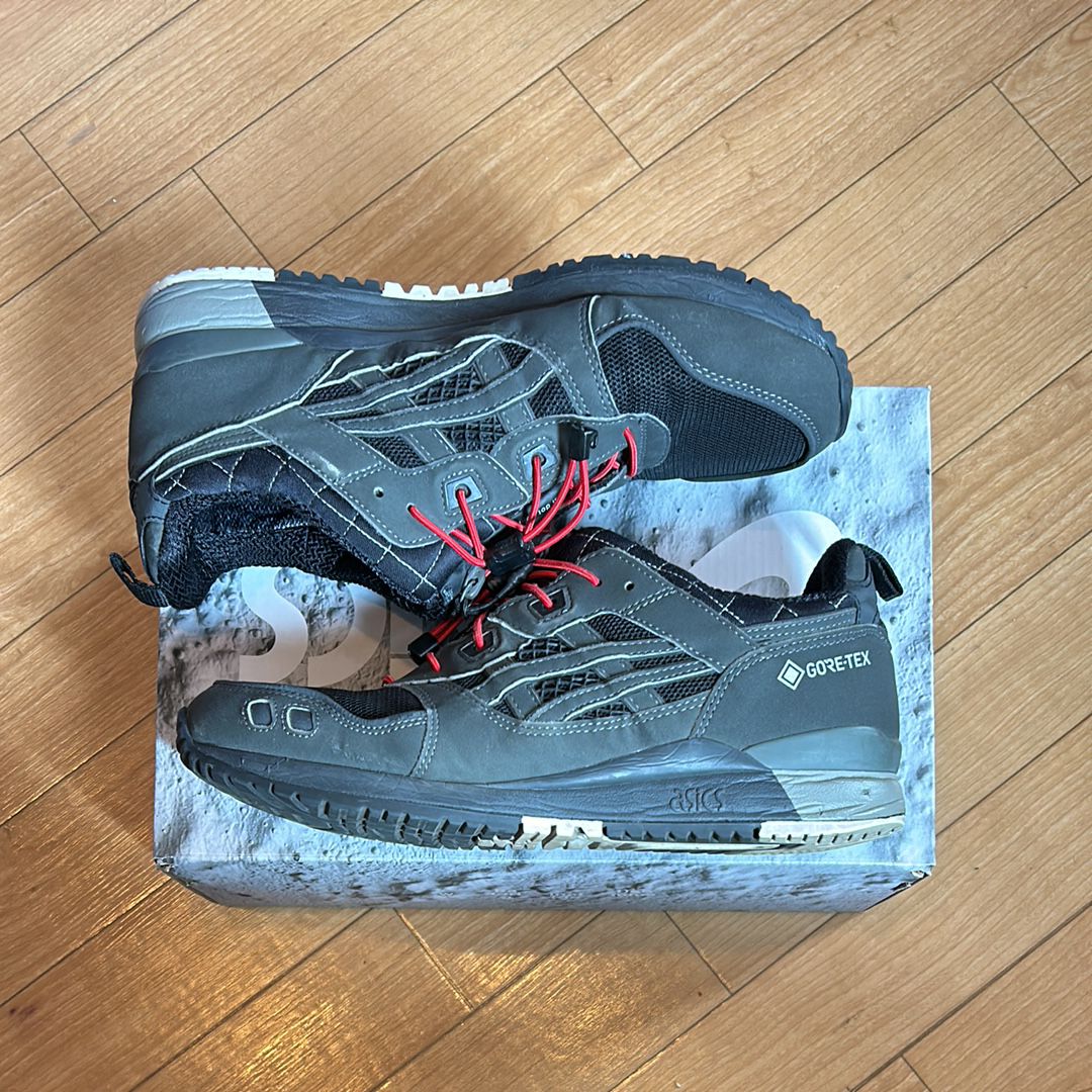 mita sneakers × bal × Asics Gel-Lyte 3 OG "Gunmetal/Black"