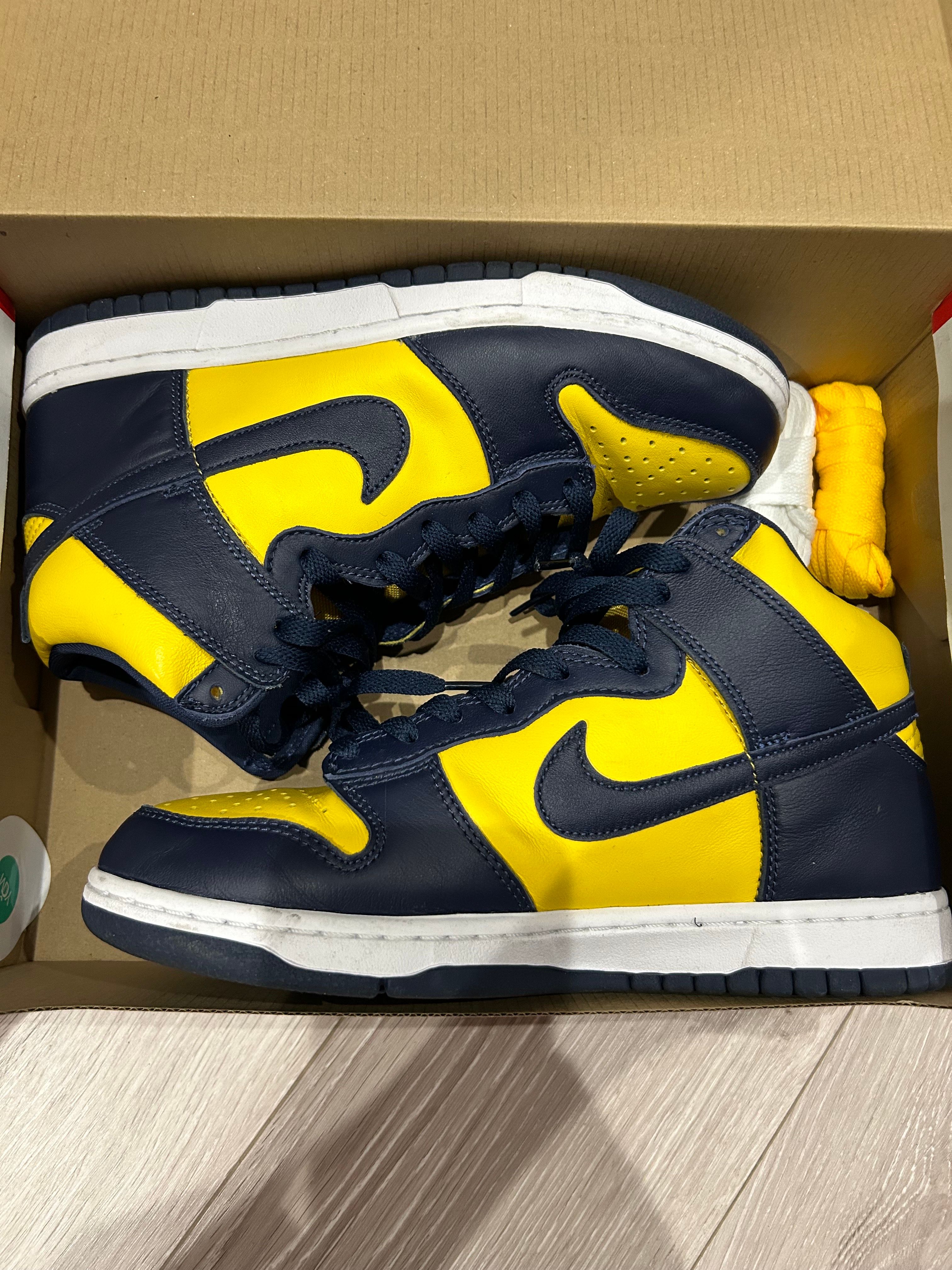 Nike Dunk High "Michigan"