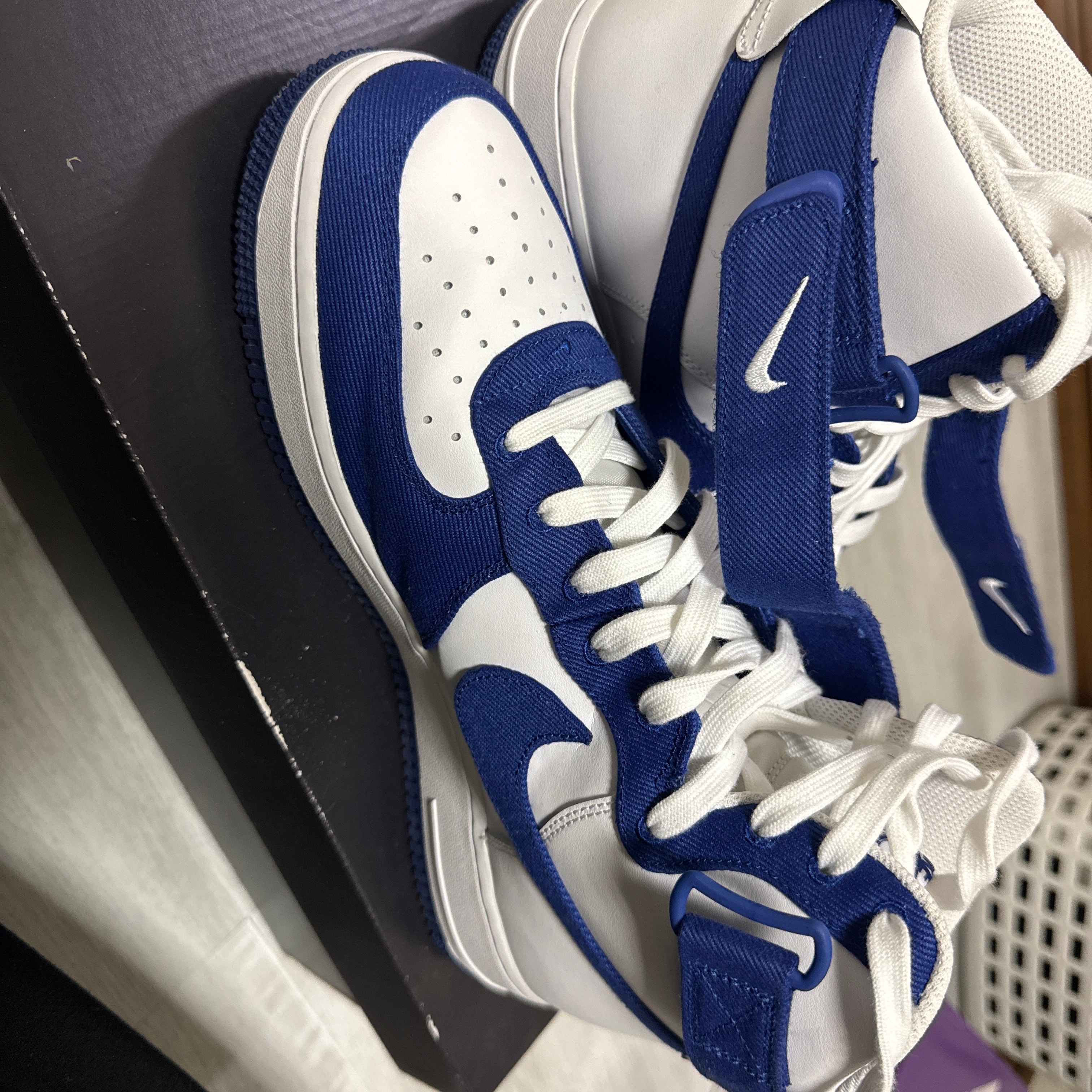 Nike Air Force 1 High EMB "Dodgers"