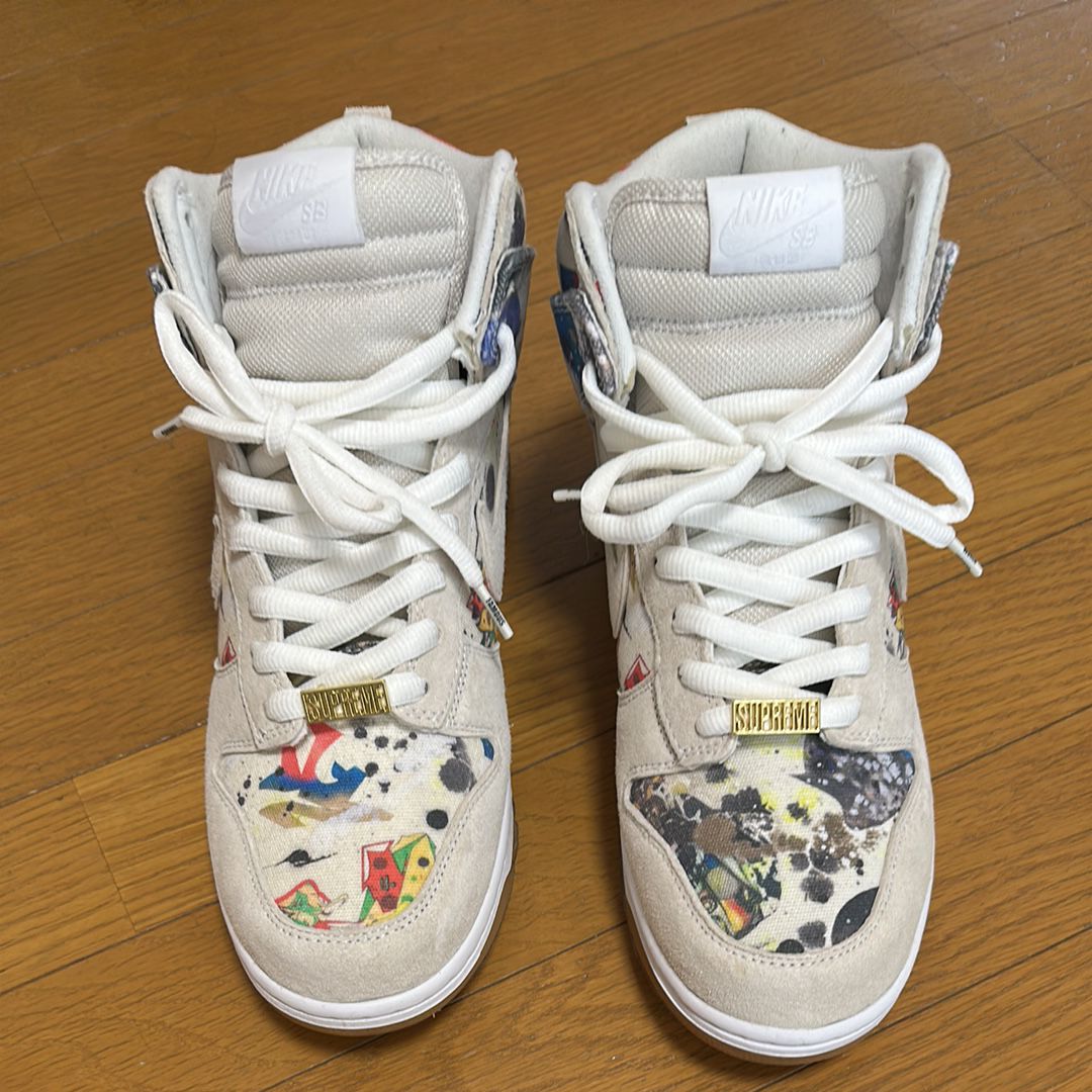 Supreme × Nike SB Dunk High "Rammellzee"