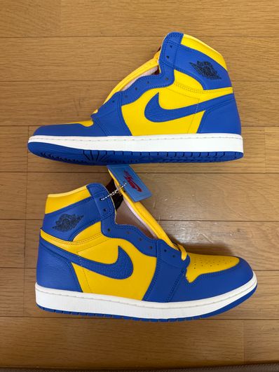 Nike Women's Air Jordan 1 High OG "Game Royal and Varsity Maize"