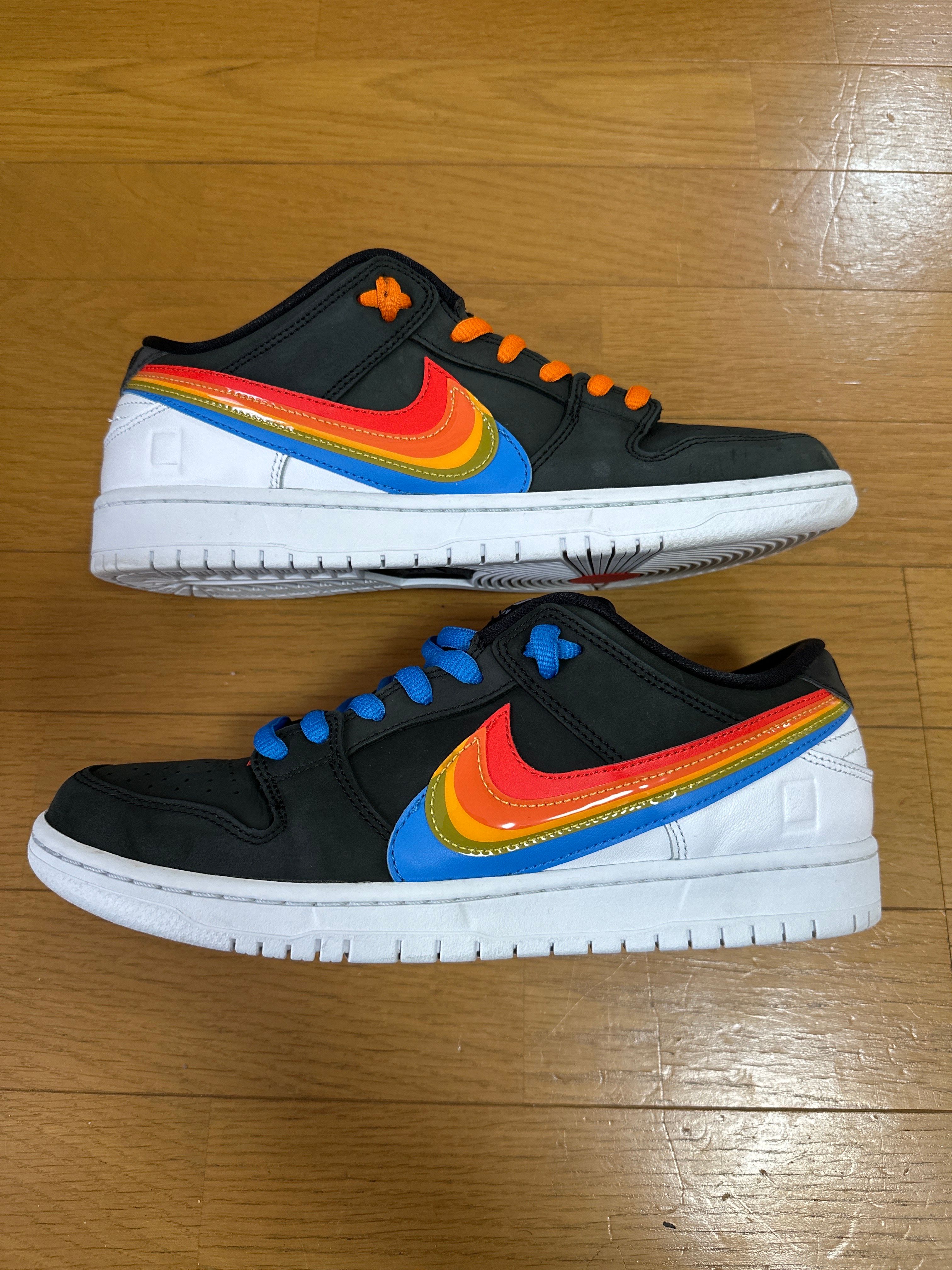 Polaroid × Nike SB Dunk Low Pro QS "Black/White"