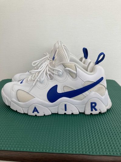 NIKE AIR BARRAGE LOW "WHITE/BLUE"