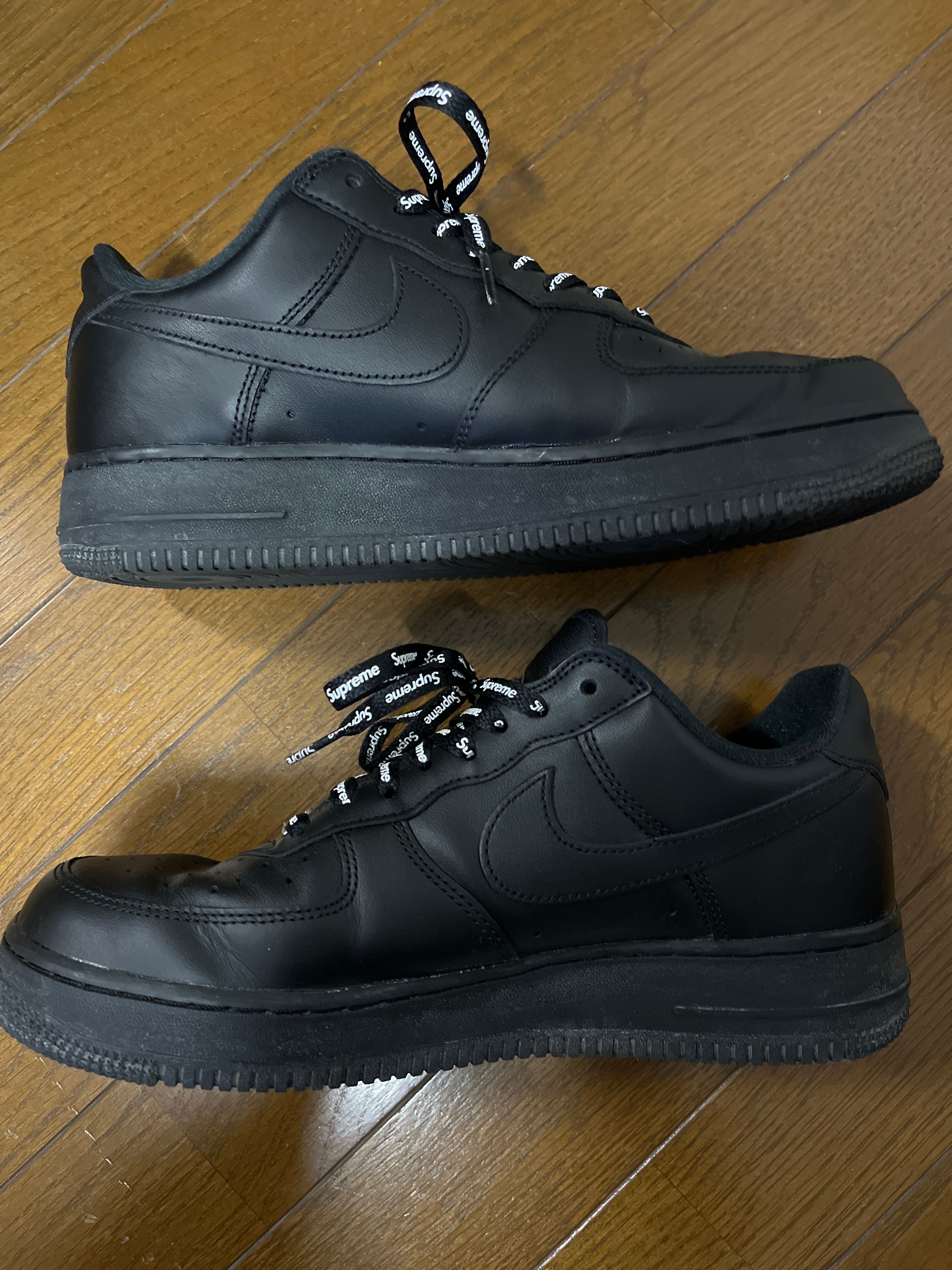 Supreme × Nike Air Force 1 Low "Black"