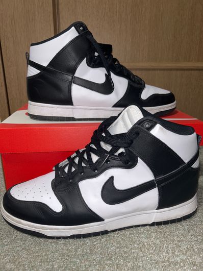Nike Women's Dunk High "Black and White"