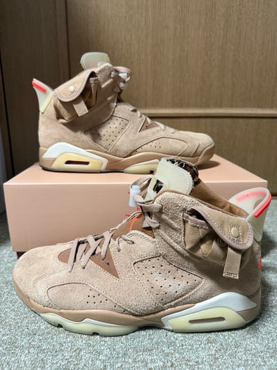Travis Scott × Nike Air Jordan 6 "British Khaki"