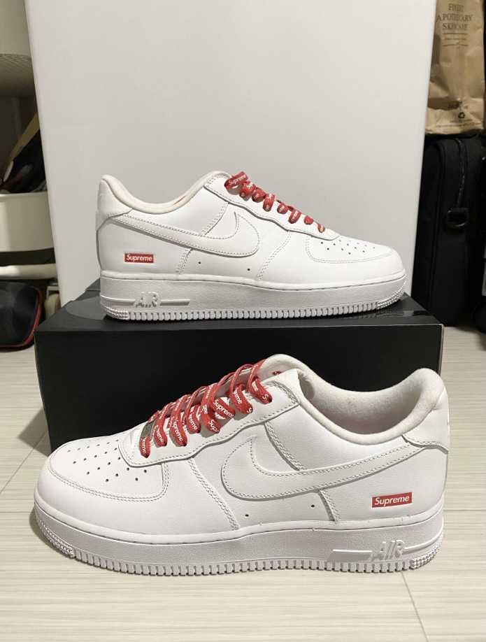 Supreme × Nike Air Force 1 Low "White"
