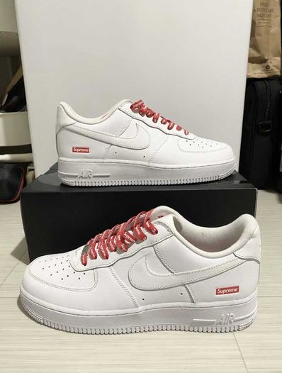 Supreme × Nike Air Force 1 Low "White"