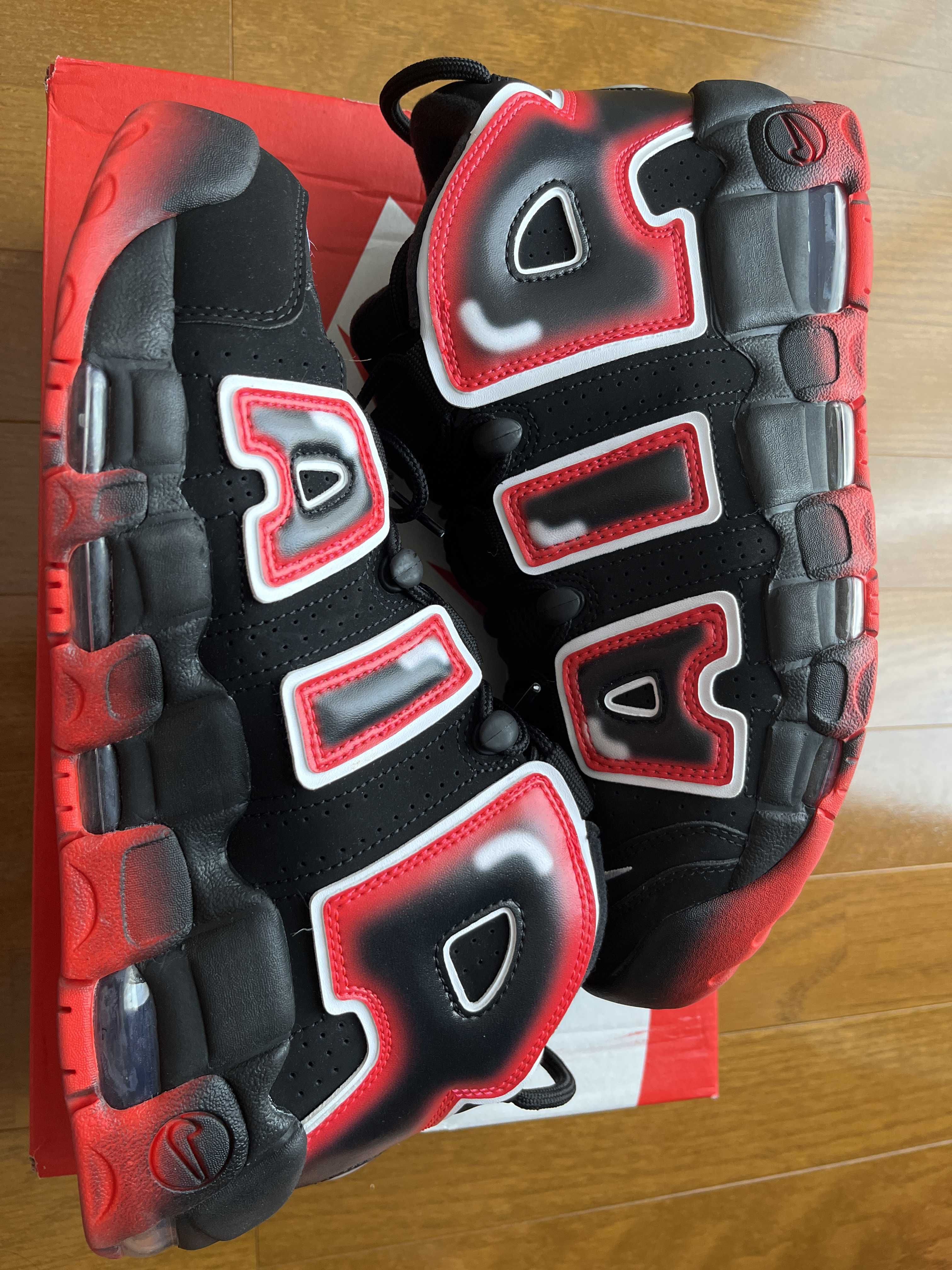 NIKE AIR MORE UPTEMPO "LASER CRIMSON"