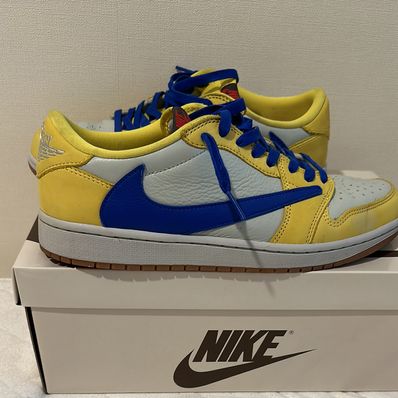Travis Scott × Nike Women's Air Jordan 1 Retro Low OG "Canary"