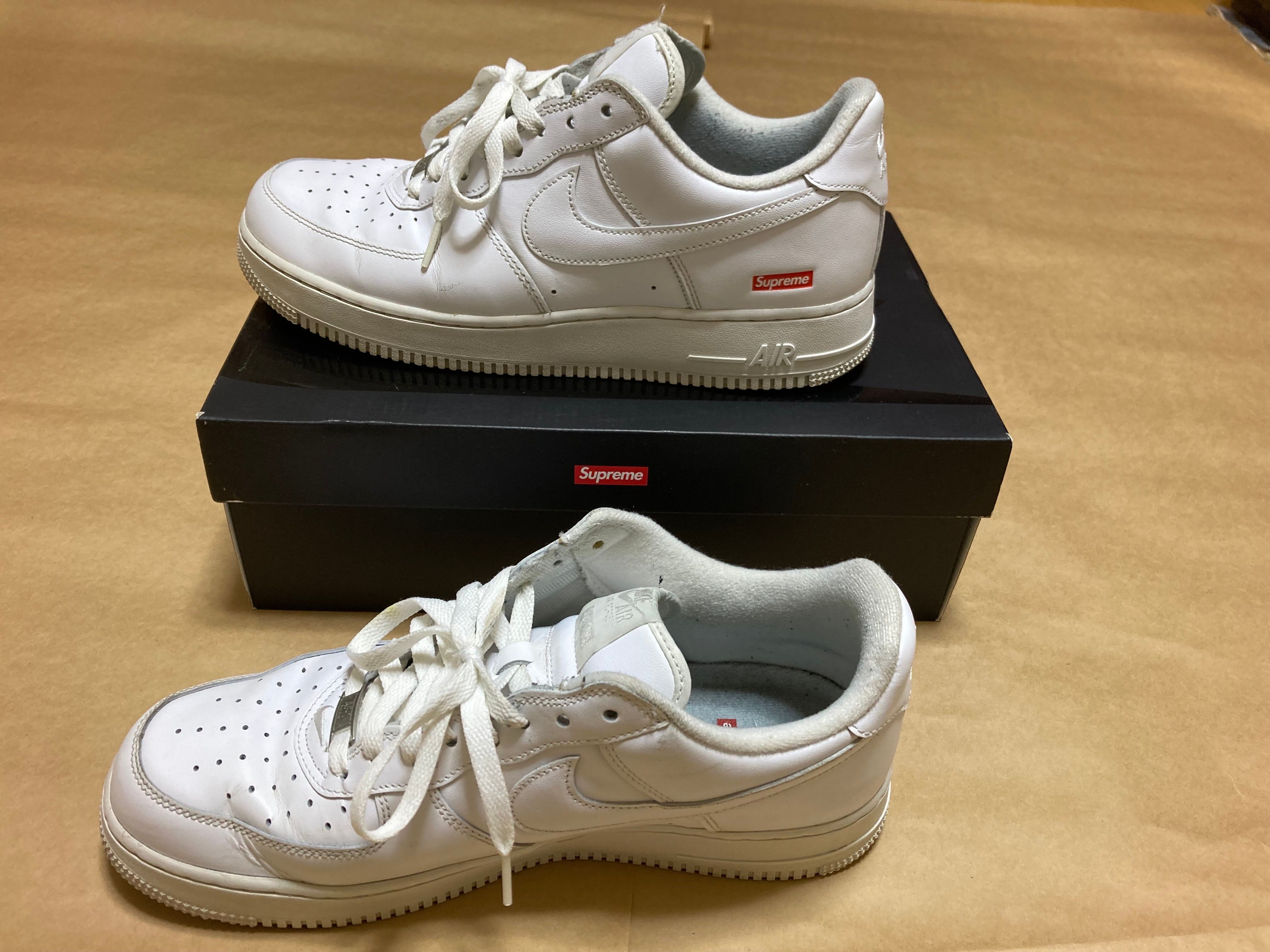 Supreme × Nike Air Force 1 Low "White"