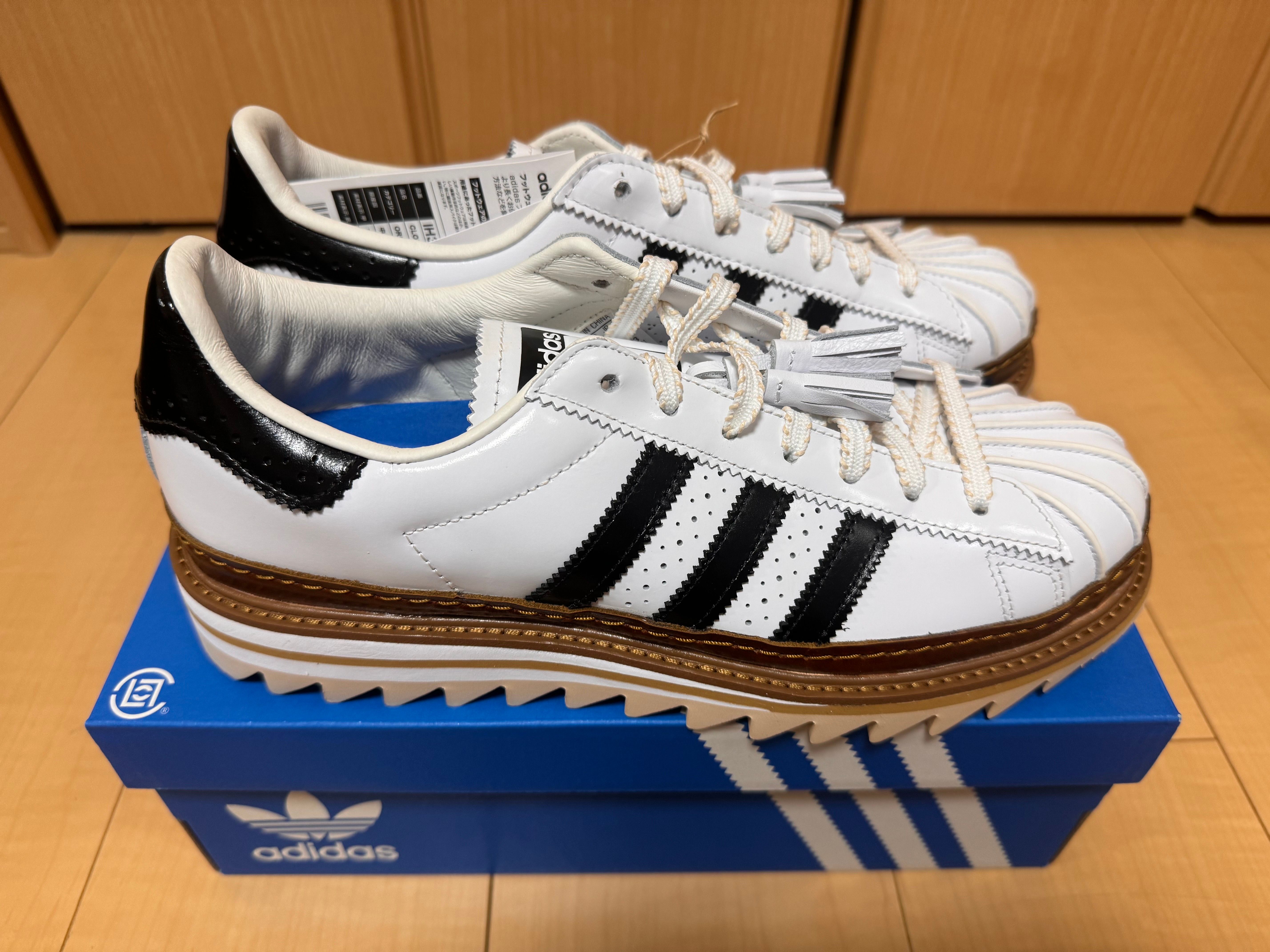 CLOT × adidas Superstar by Edison Chen "Cloud White/Core Black"