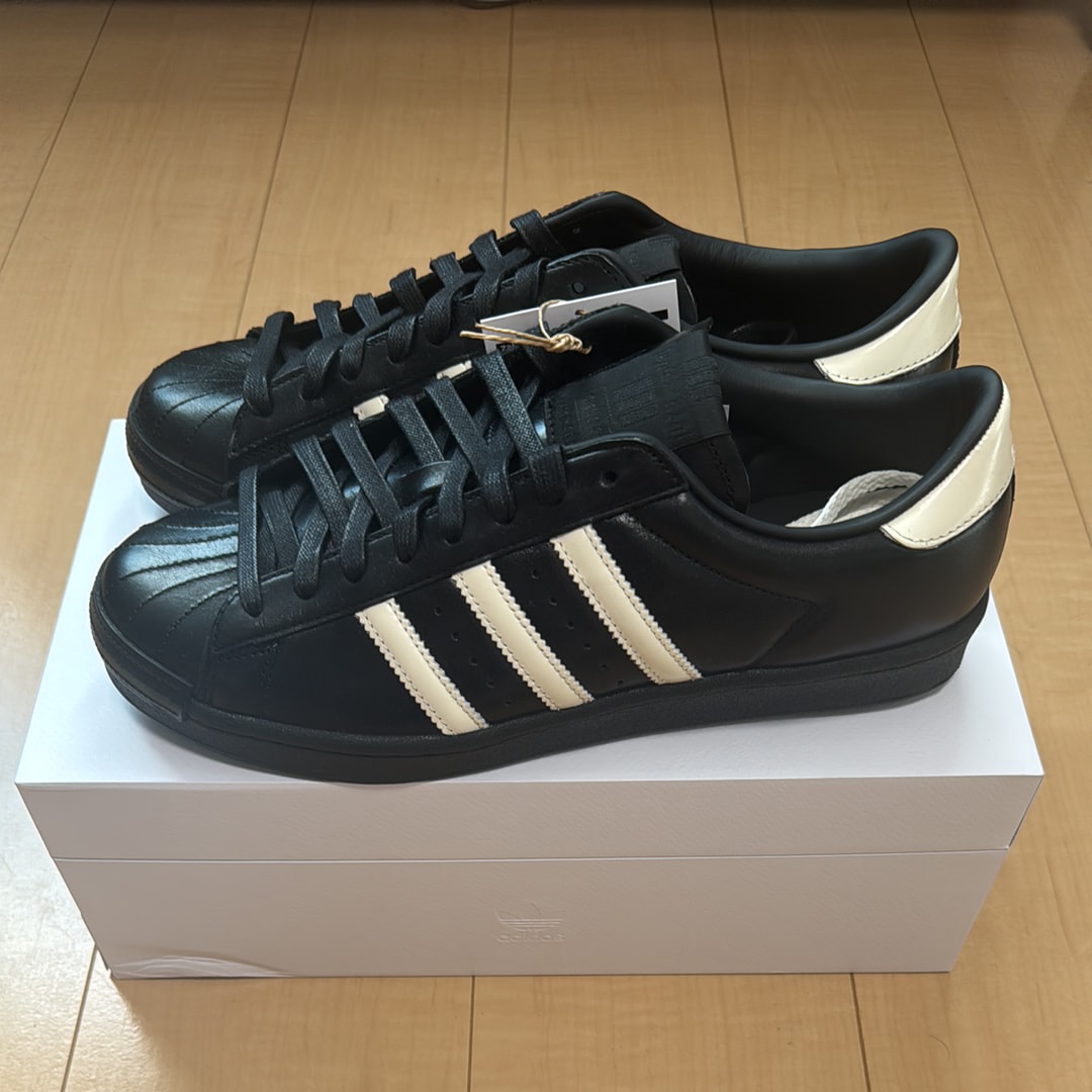 KITH Ronnie Fieg × adidas Superstar Vintage Made in Germany "Black Tie"
