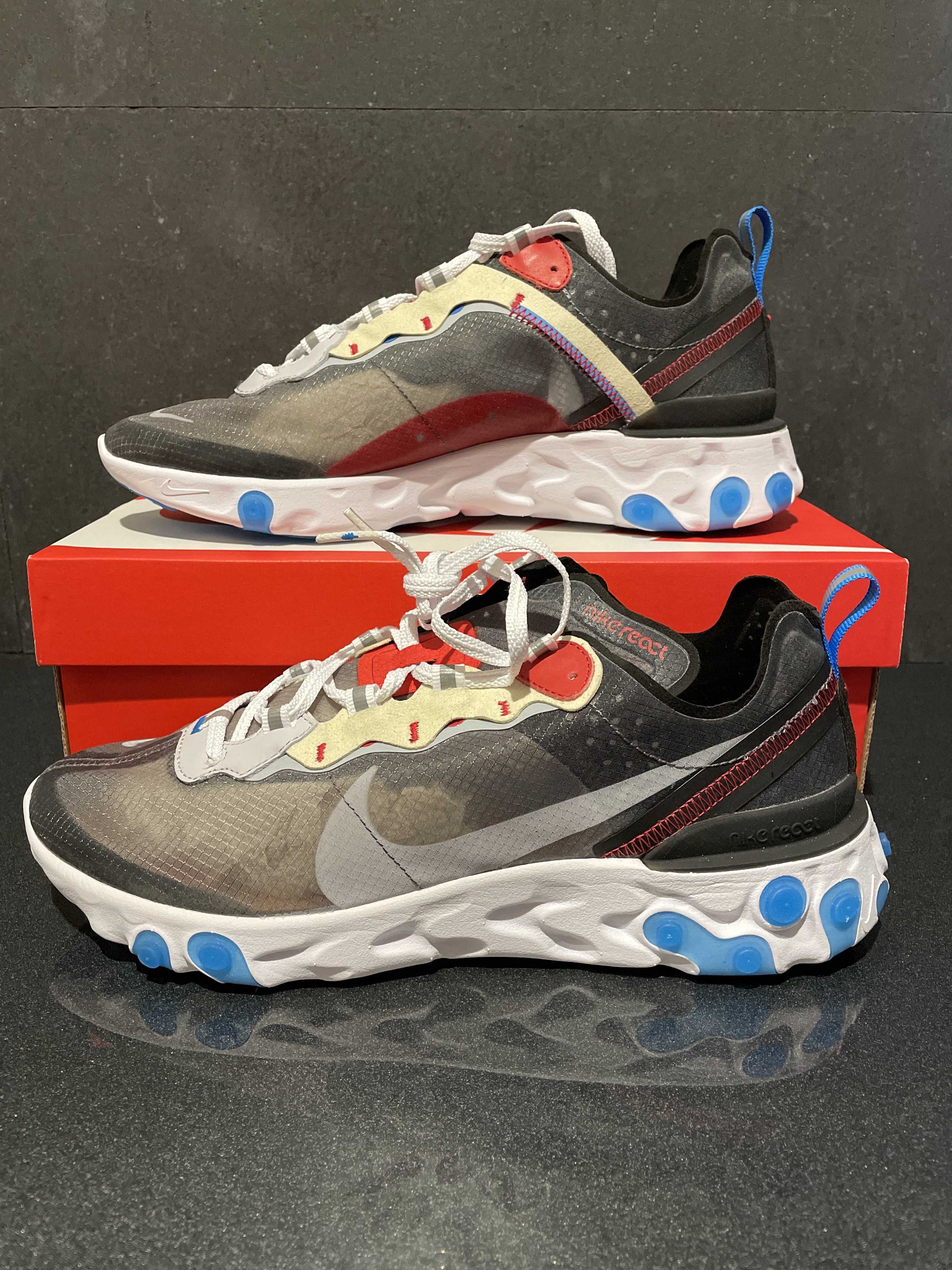NIKE REACT ELEMENT 87 "DARK GREY"